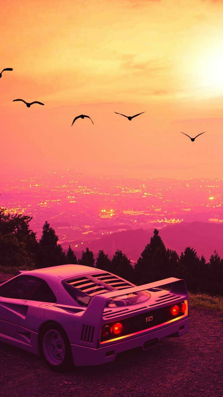 740x1310 Aesthetic Car Wallpaper, Phone