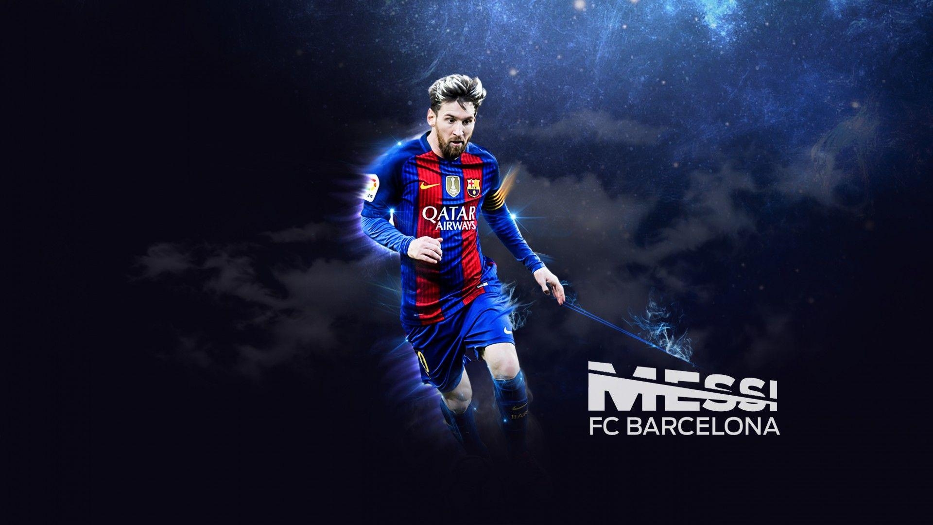 1920x1080 Lionel Messi FC Barcelona Footballer Wallpaper, Desktop