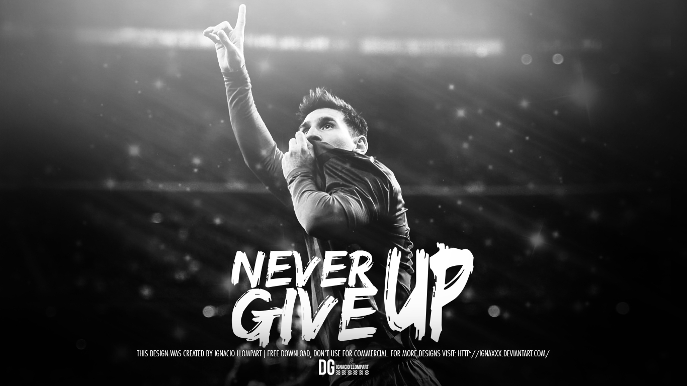 1370x770 Never Give Up Wallpaper Desktop HD 67365, Desktop