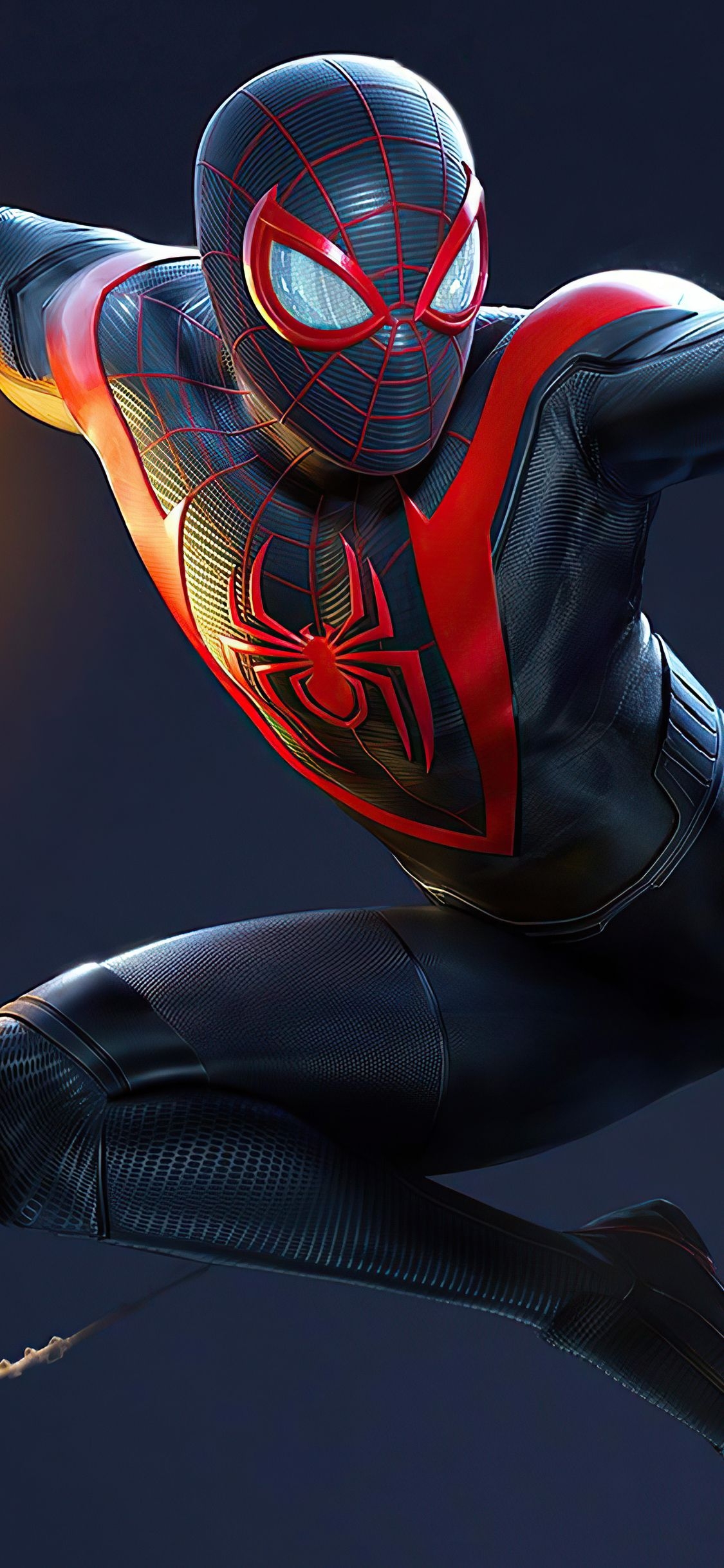 1130x2440 Marvel Spider Man Miles Morales iPhone XS, iPhone iPhone X HD 4k Wallpaper, Image, Background, Photo and Picture, Phone