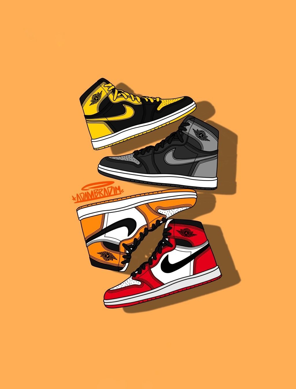 1030x1350 Air Jordan 1. Nike wallpaper, Nike art, Sneakers wallpaper, Phone