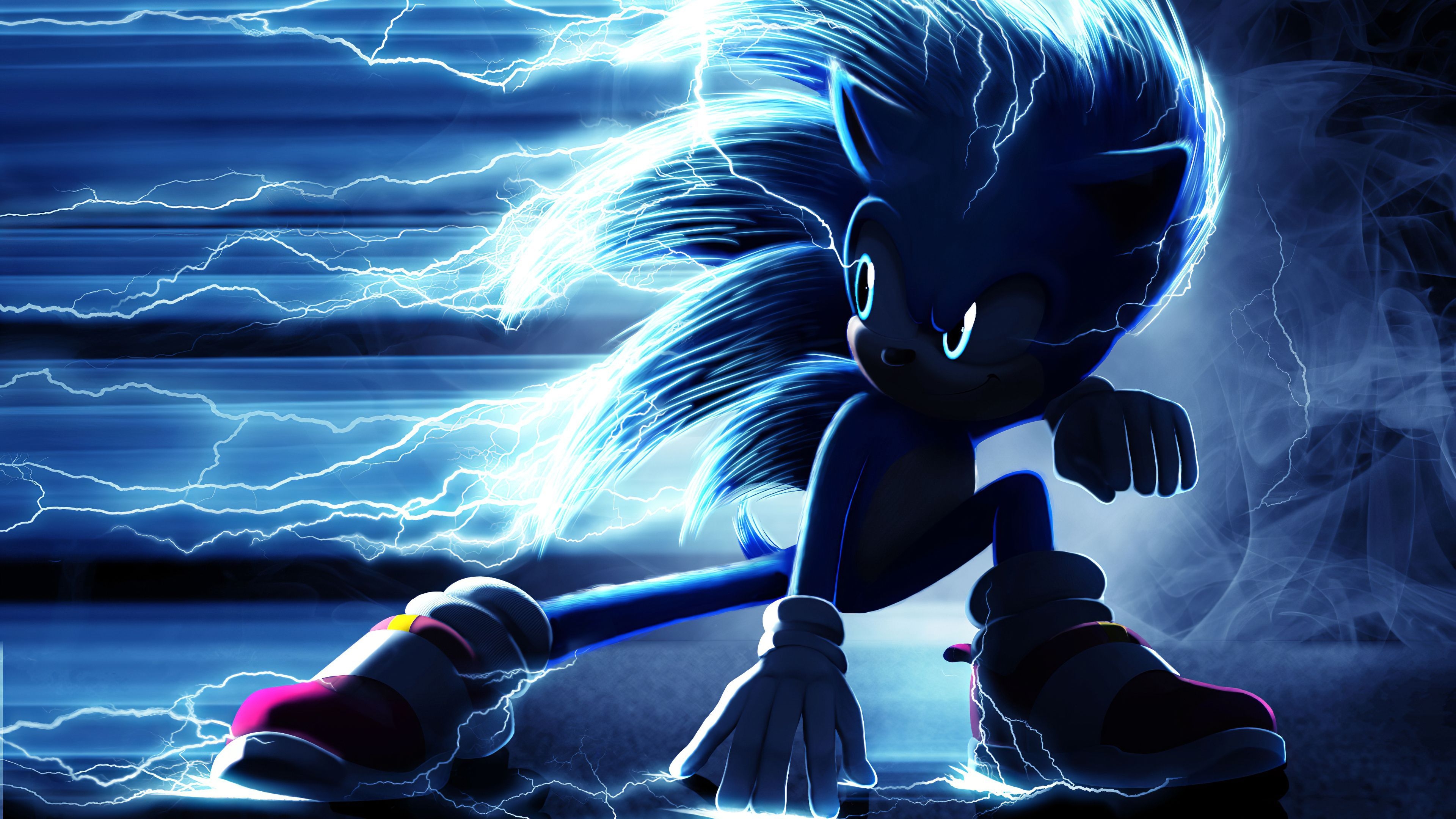 3840x2160 Sonic, Desktop