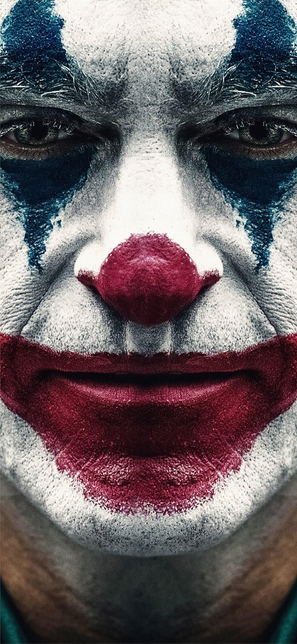 1130x2440 joker 2019 joaquin phoenix clown iPhone X Wallpaper Free, Phone