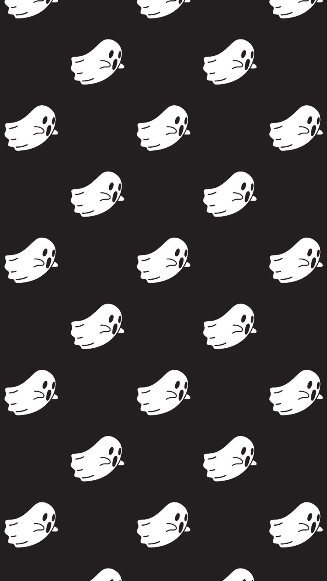 1080x1920 cute ghost. Halloween wallpaper iphone, Fall wallpaper, Halloween wallpaper, Phone