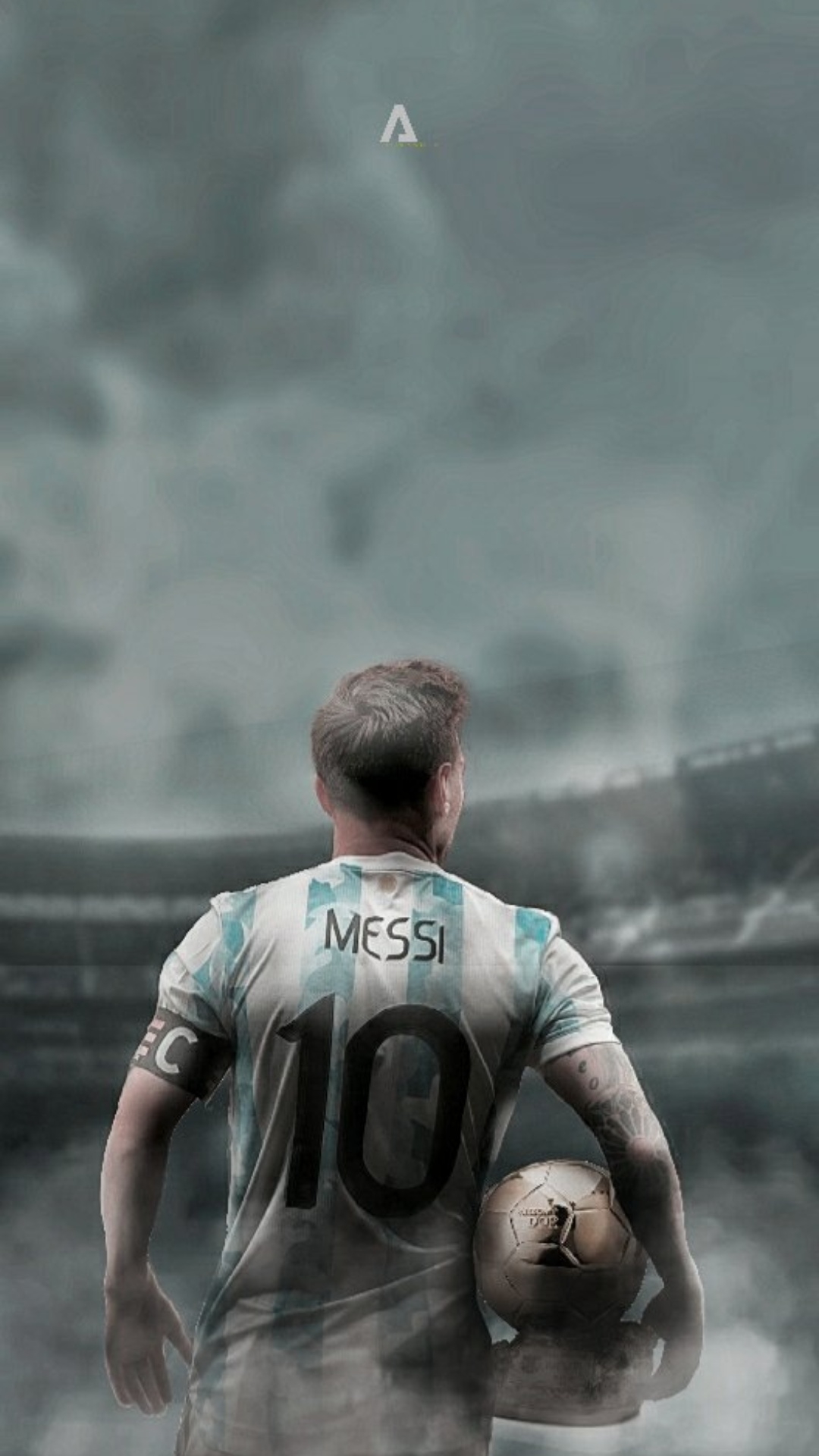 1080x1920 Messi 2022 World Cup Wallpaper, Phone