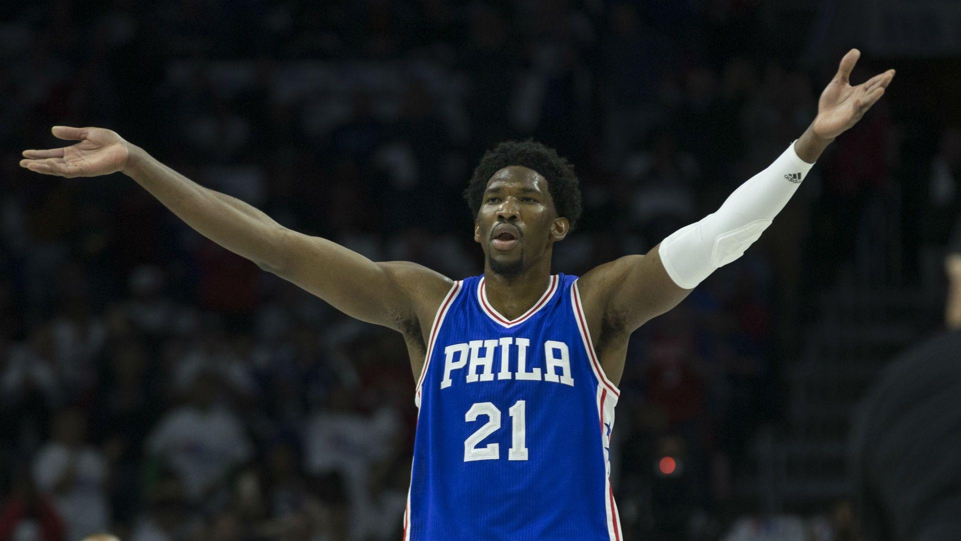 1920x1080 Joel Embiid out indefinitely with swelling in knee, will have MRI, Desktop