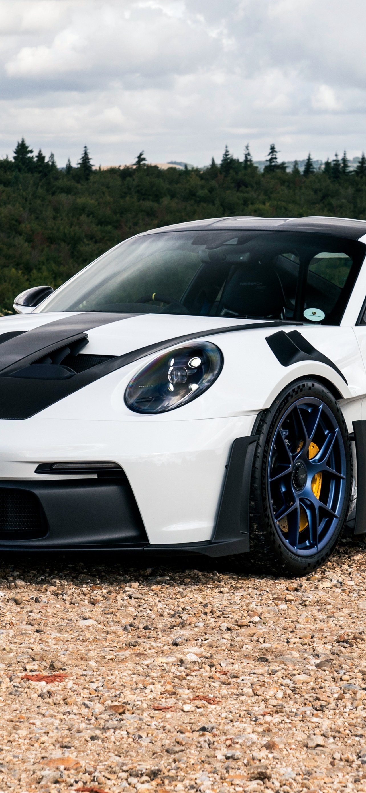 1290x2780 Porsche 911 GT3 RS Wallpaper 4K, Weissach Package, 5K, Phone