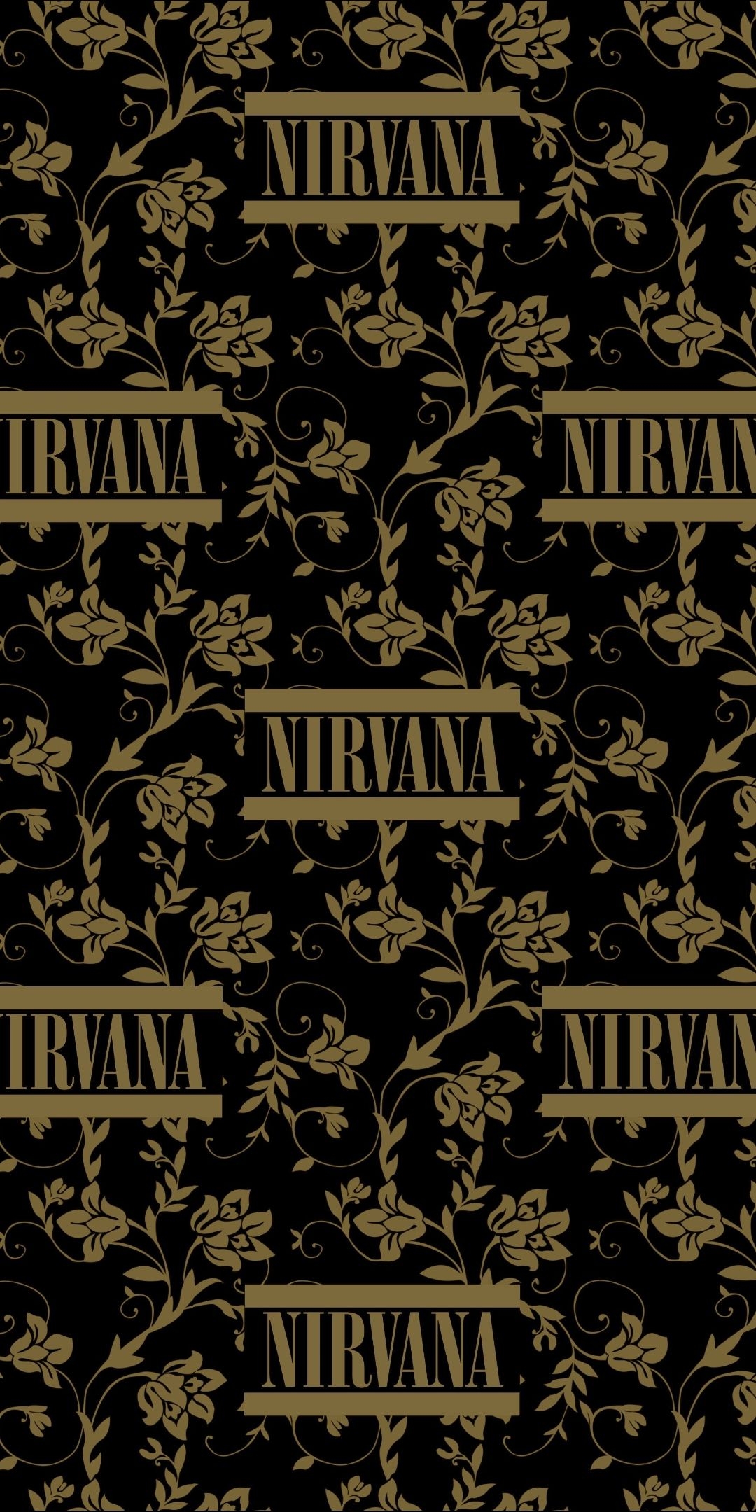 1080x2160 Nirvana Wallpaper, Phone