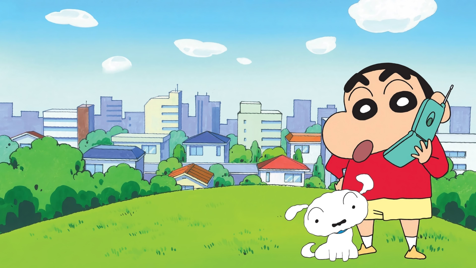 1920x1080 Shin Chan Wallpaper 4K, Shinchan Nohara, Shiro, TV Series, Movies, Desktop