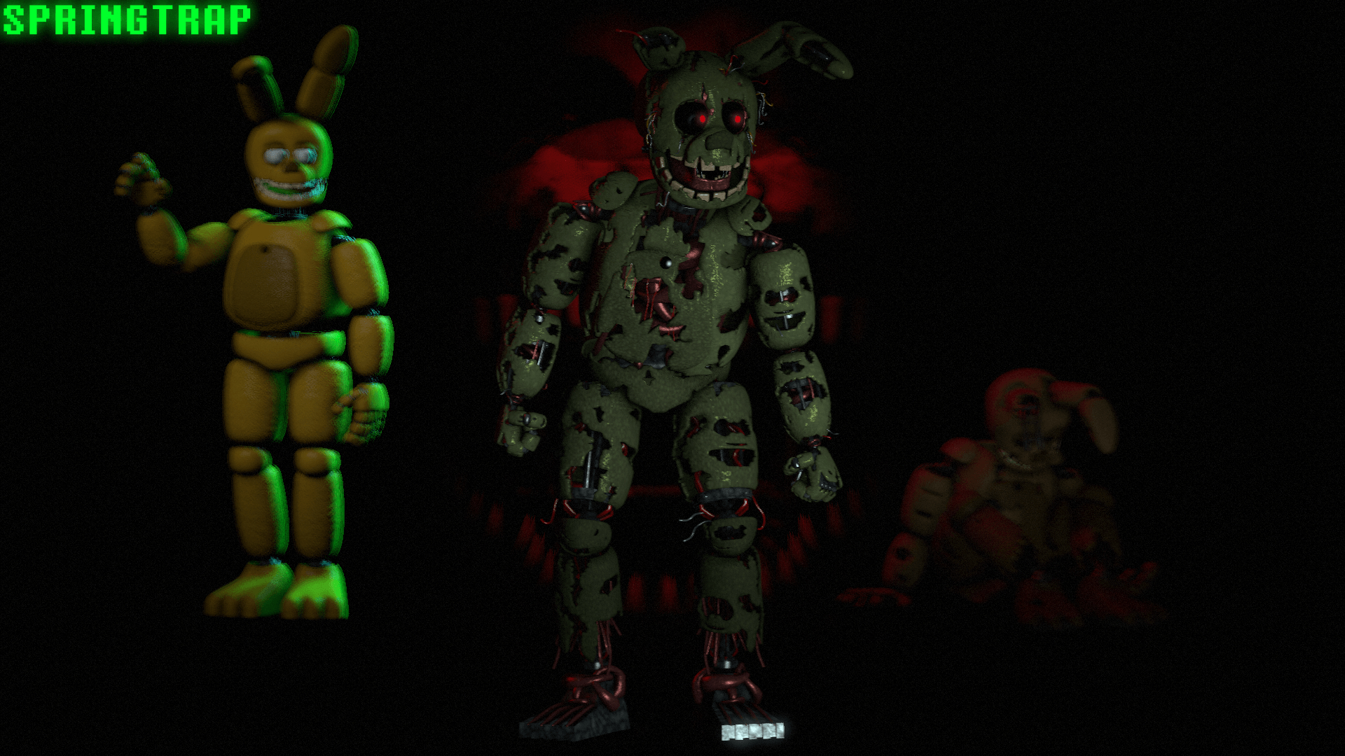 1920x1080 fnaf 3 wallpaper springtrap Wallppapers Gallery, Desktop