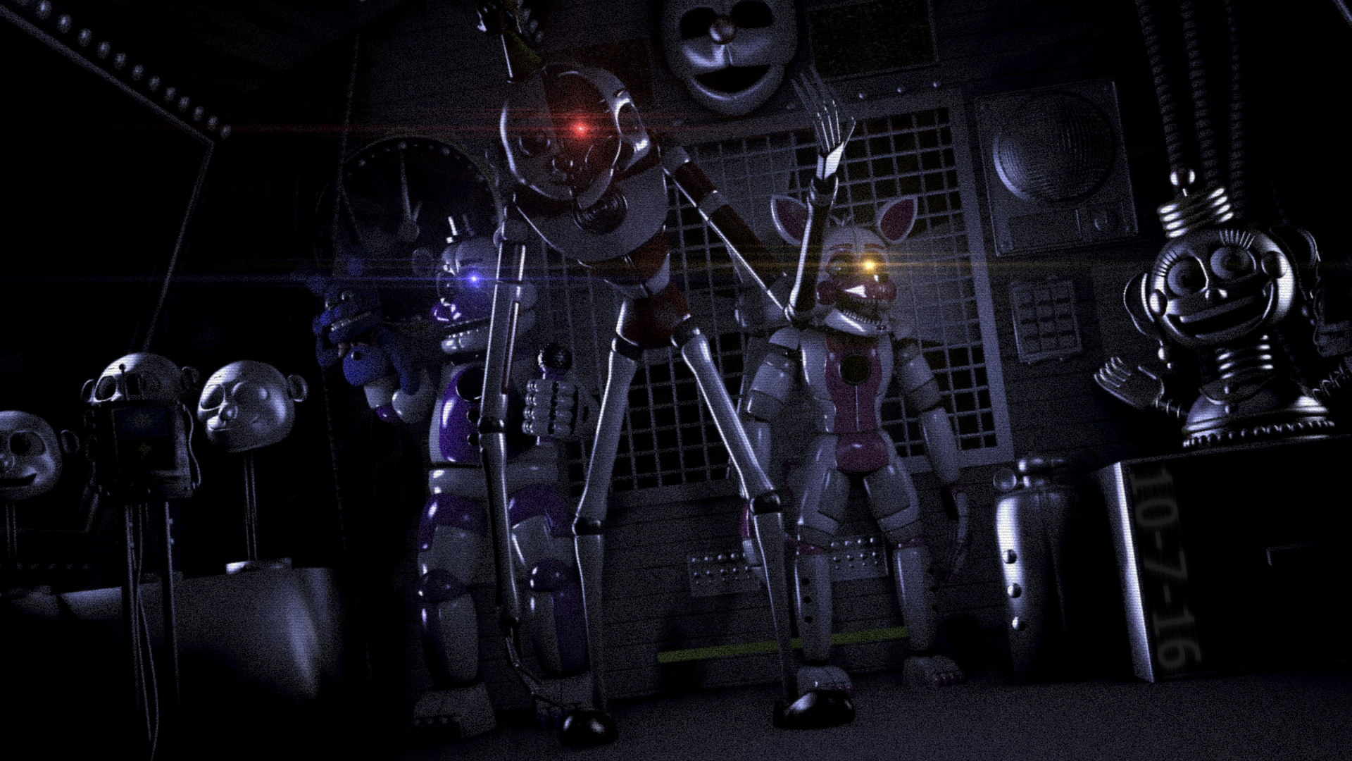 1920x1080 Sister Location Fnaf Fanart Scary HD Wallpaper, Desktop