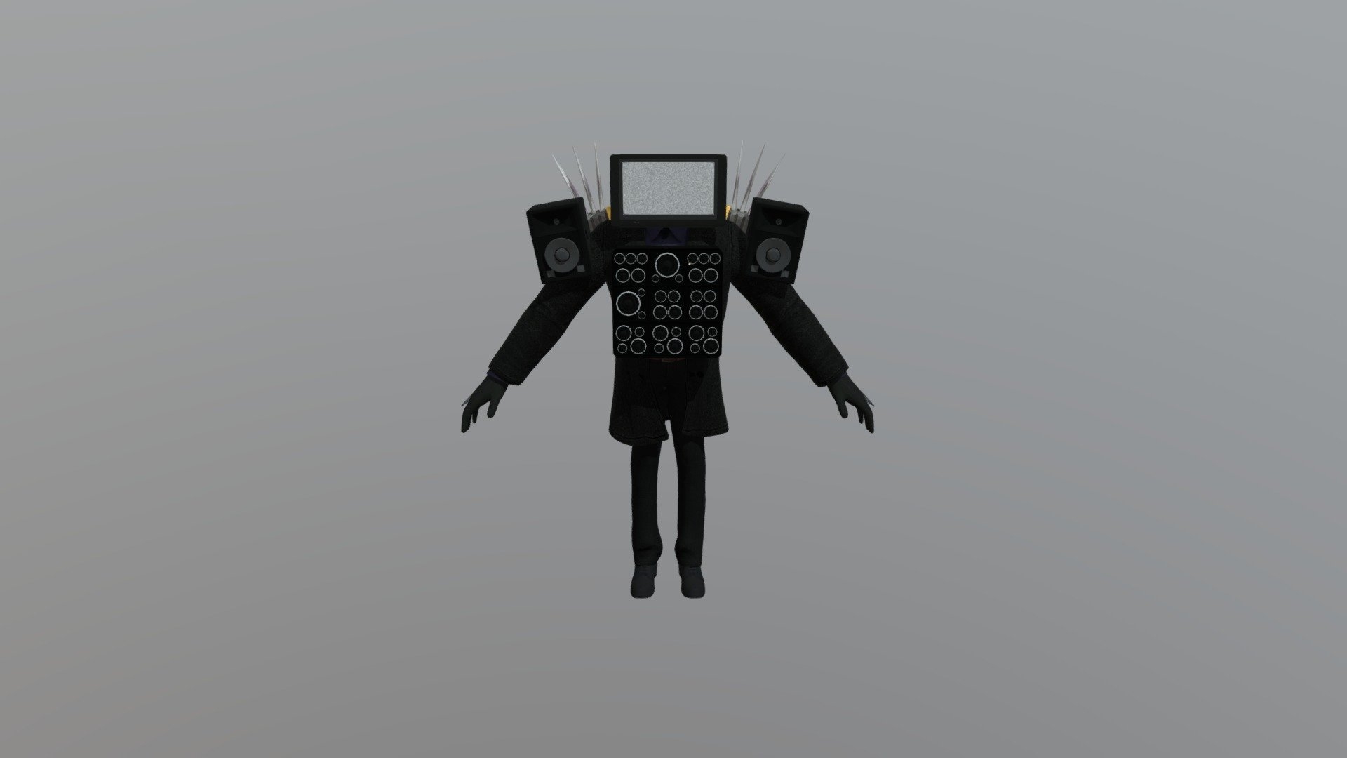 1920x1080 Titan Tv Man model by Cradle of the Cube [2379fa7], Desktop