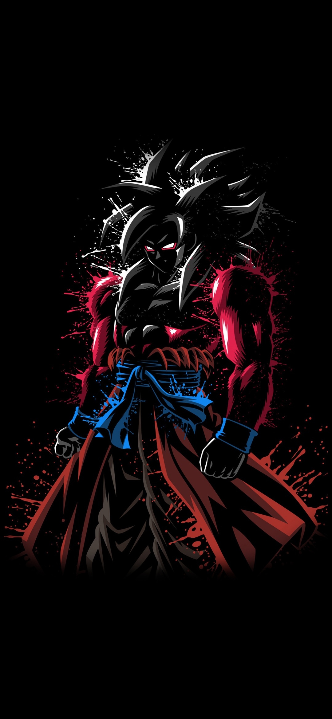 1080x2340 Wallpaper Darkness, Art, Gohan, Vegeta, Goku, Background Free Image, Phone