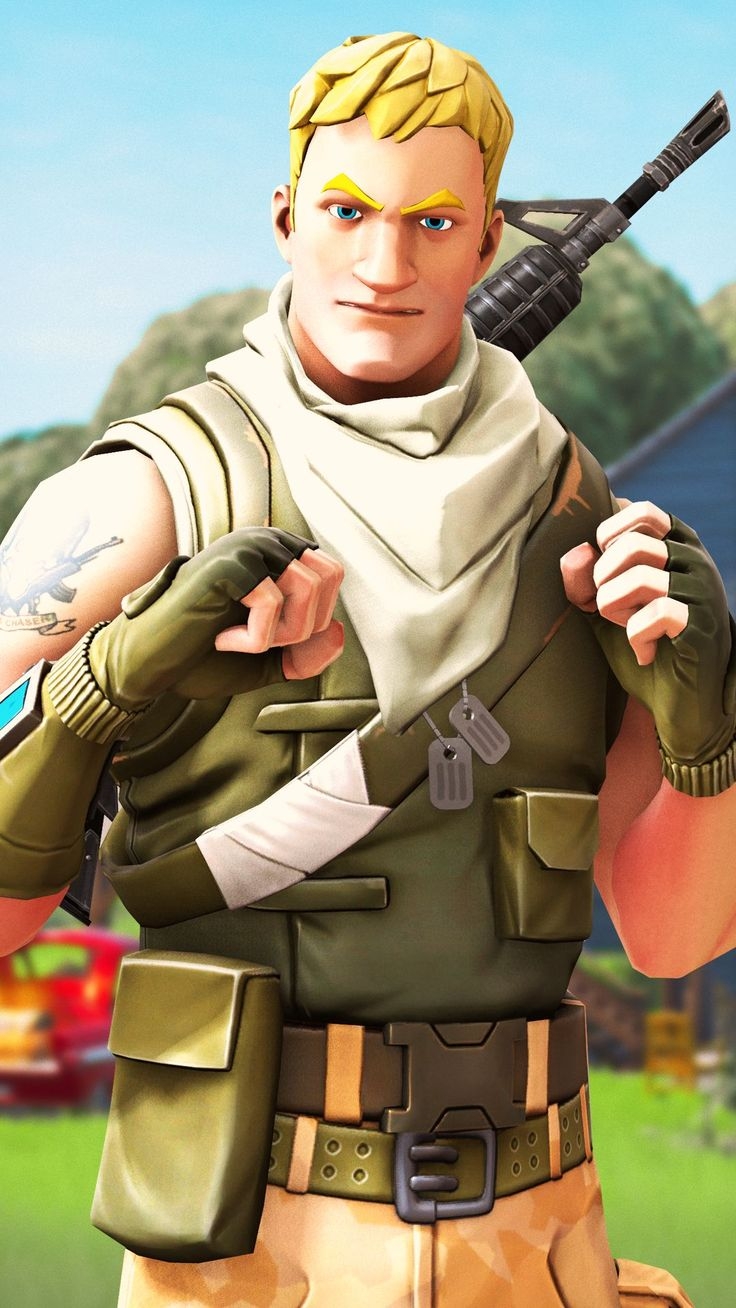 740x1310 Fortnite default skin. Gaming, Phone