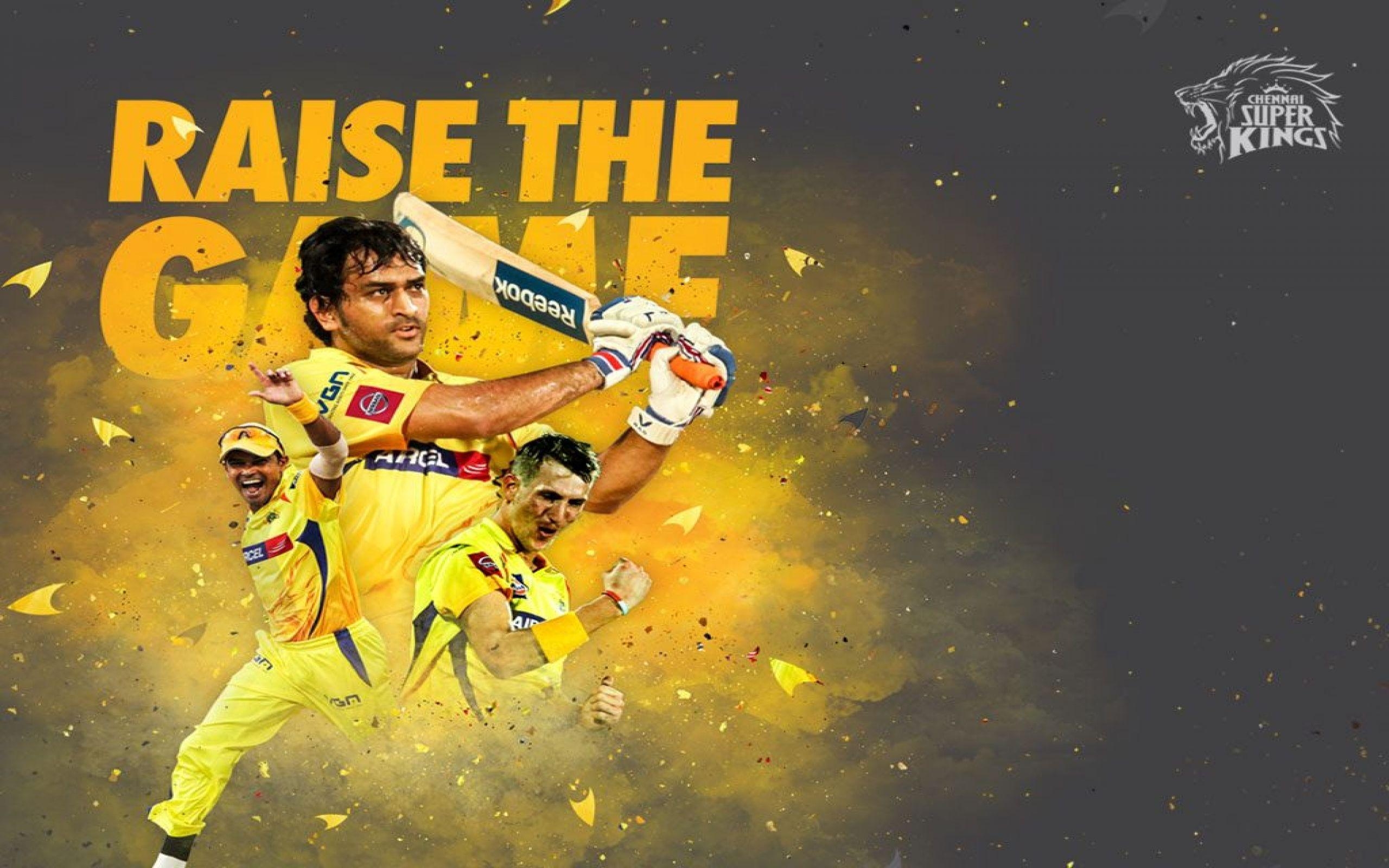 2560x1600 Ipl Csk Chennai Super Kings Captain Cool Dhoni HD Wallpaper, Desktop