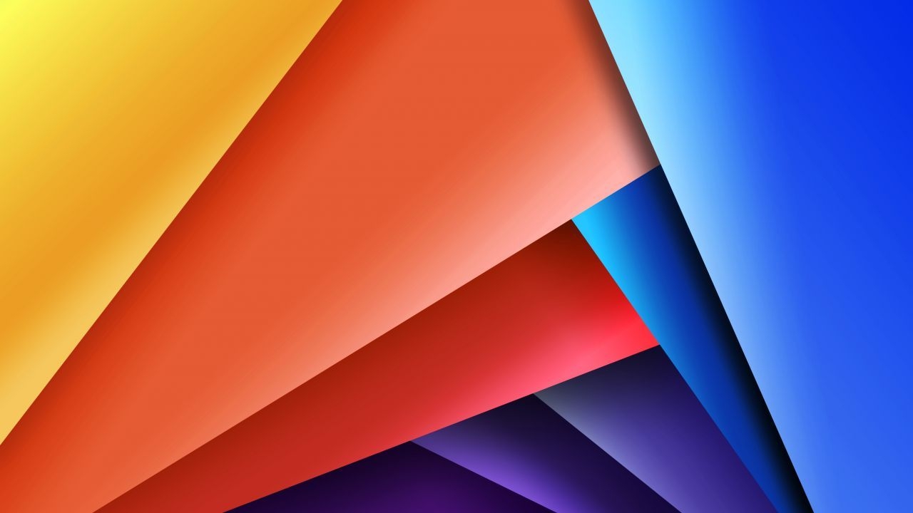 1280x720 Wallpaper Geometric, Colorful, HD, Abstract,. Wallpaper for iPhone, Android, Mobile and Desktop, Desktop