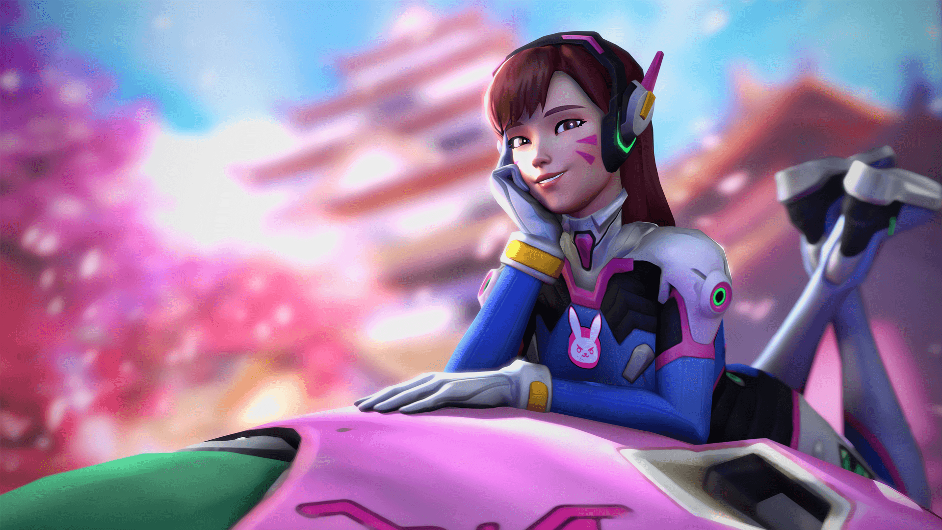 1920x1080 D.Va (Overwatch) HD Wallpaper and Background Image, Desktop