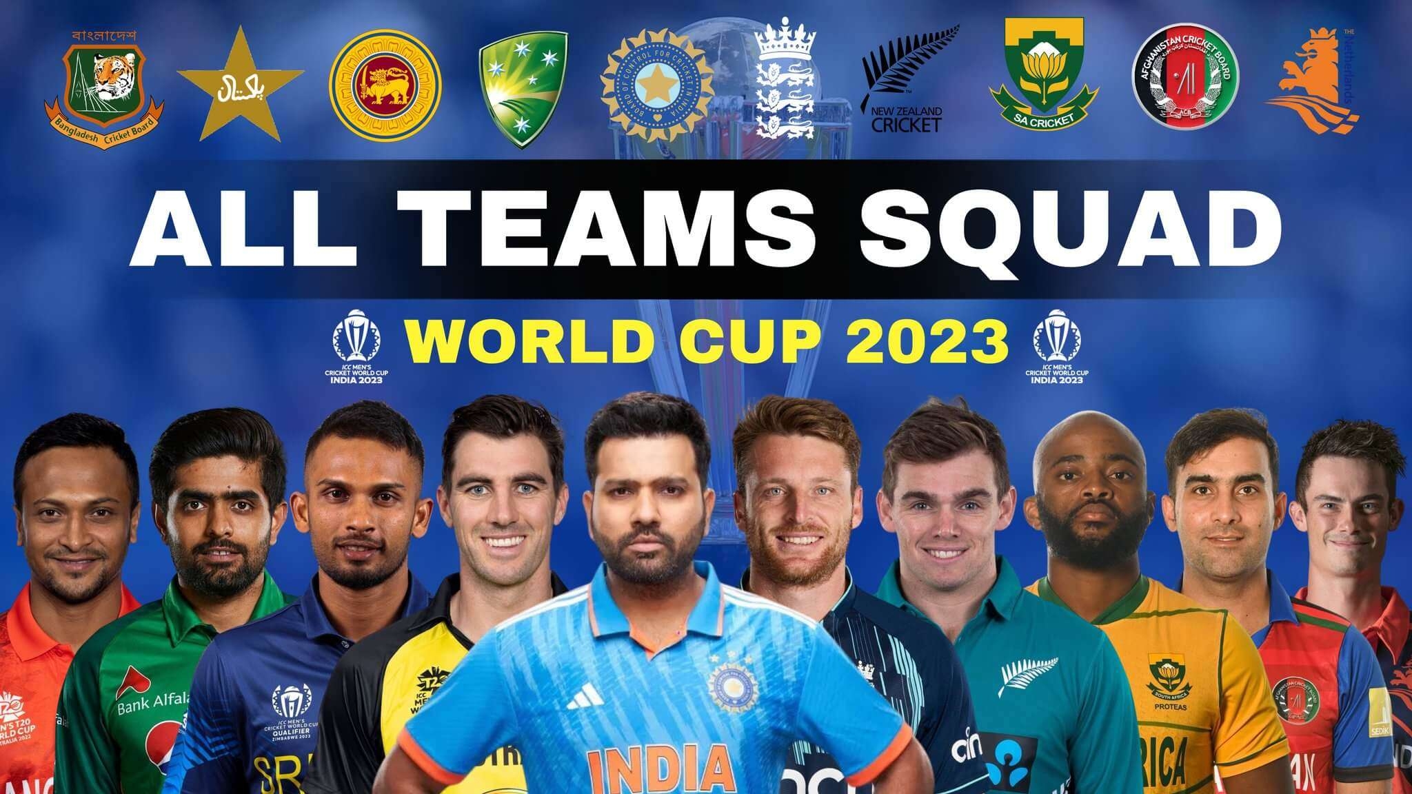 2050x1160 2023 Men's Cricket World Cup: All the Squads. cricket.one, Desktop