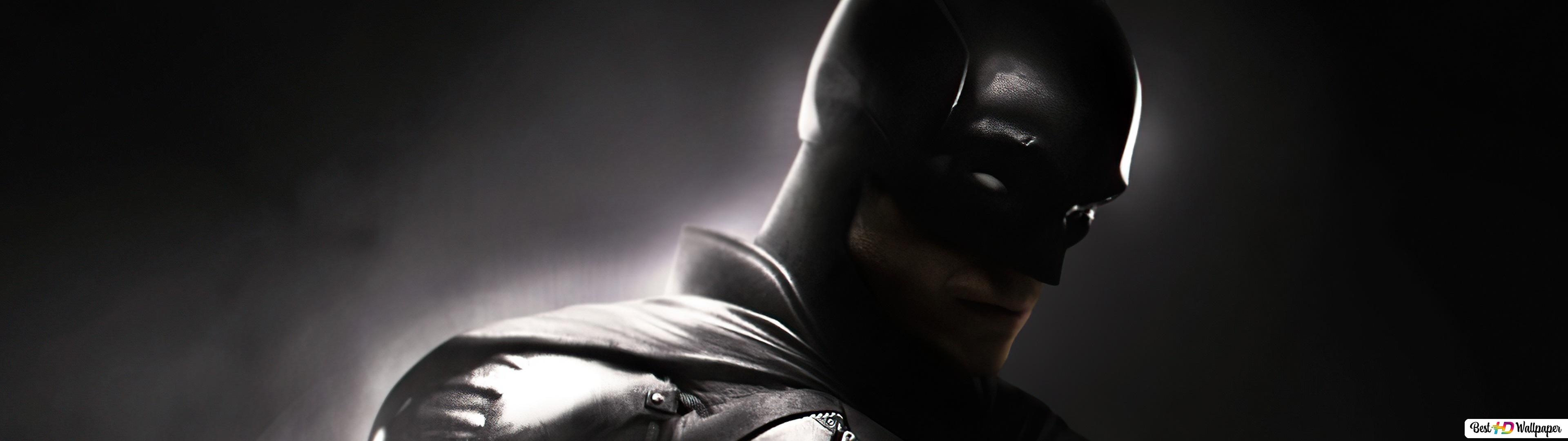 3840x1080 The Batman (2022) HD wallpaper download, Dual Screen