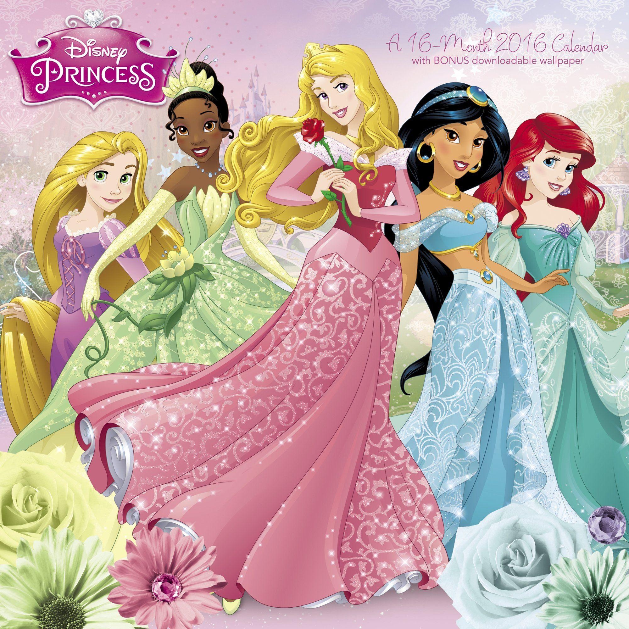 2000x2000 Amazon.in: Buy Disney Princess 2016 Calendar: Includes Downloadable, Phone