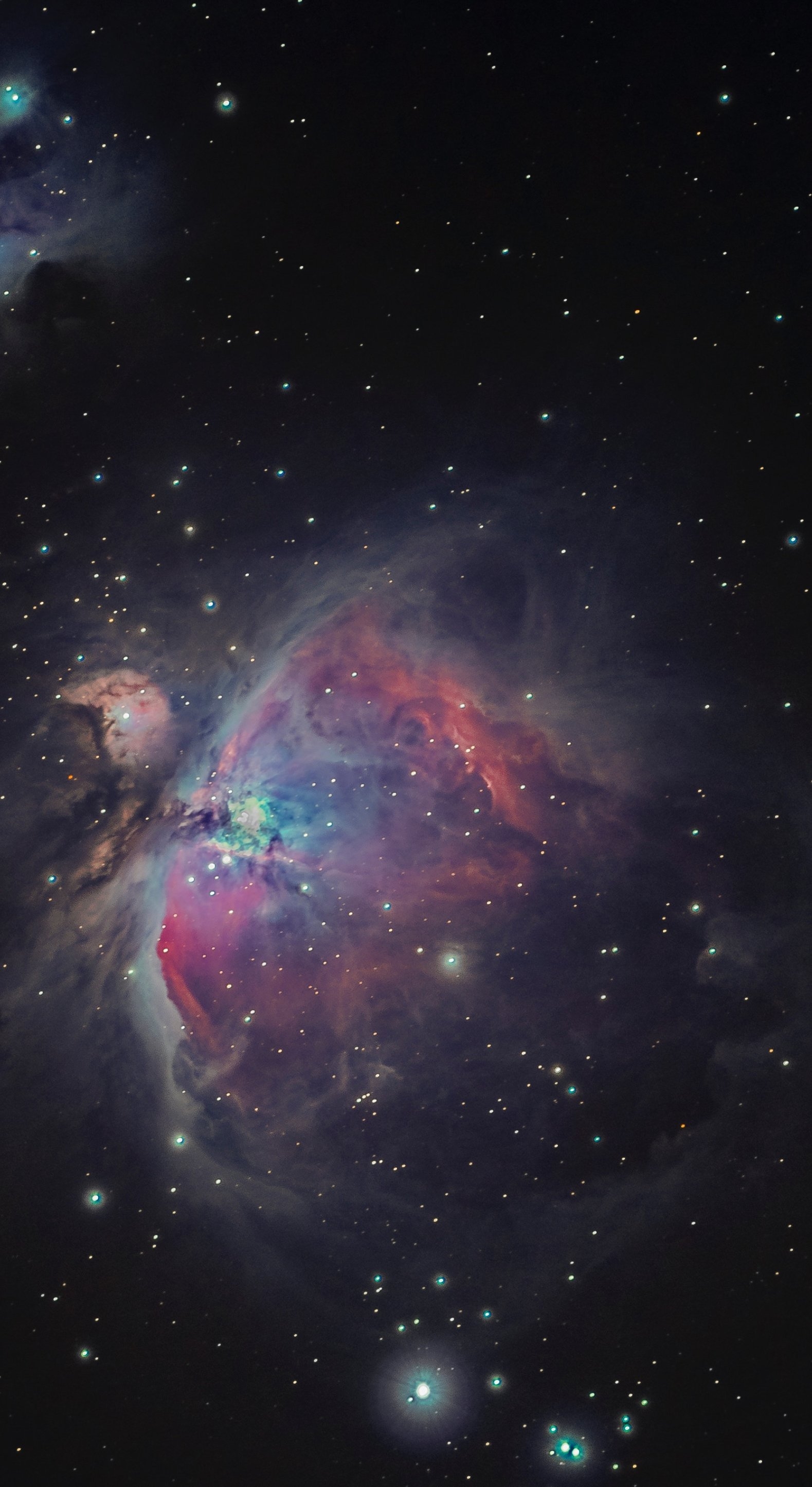 1580x2890 Wallpaper Weekends: Stargazing Orion Nebula for Mac, iPad, iPhone, and Apple Watch, Phone