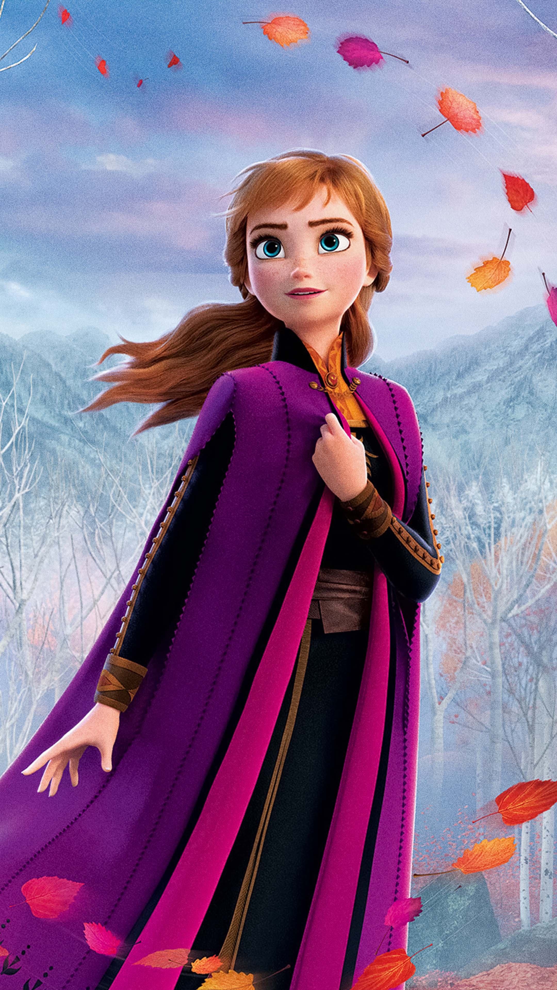 2160x3840 Anna In Frozen 2 Animation 2019 4K Ultra HD Mobile Wallpaper, Phone