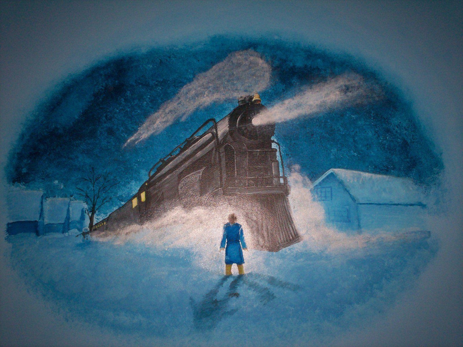 1600x1200 Polar Express Mural, Desktop