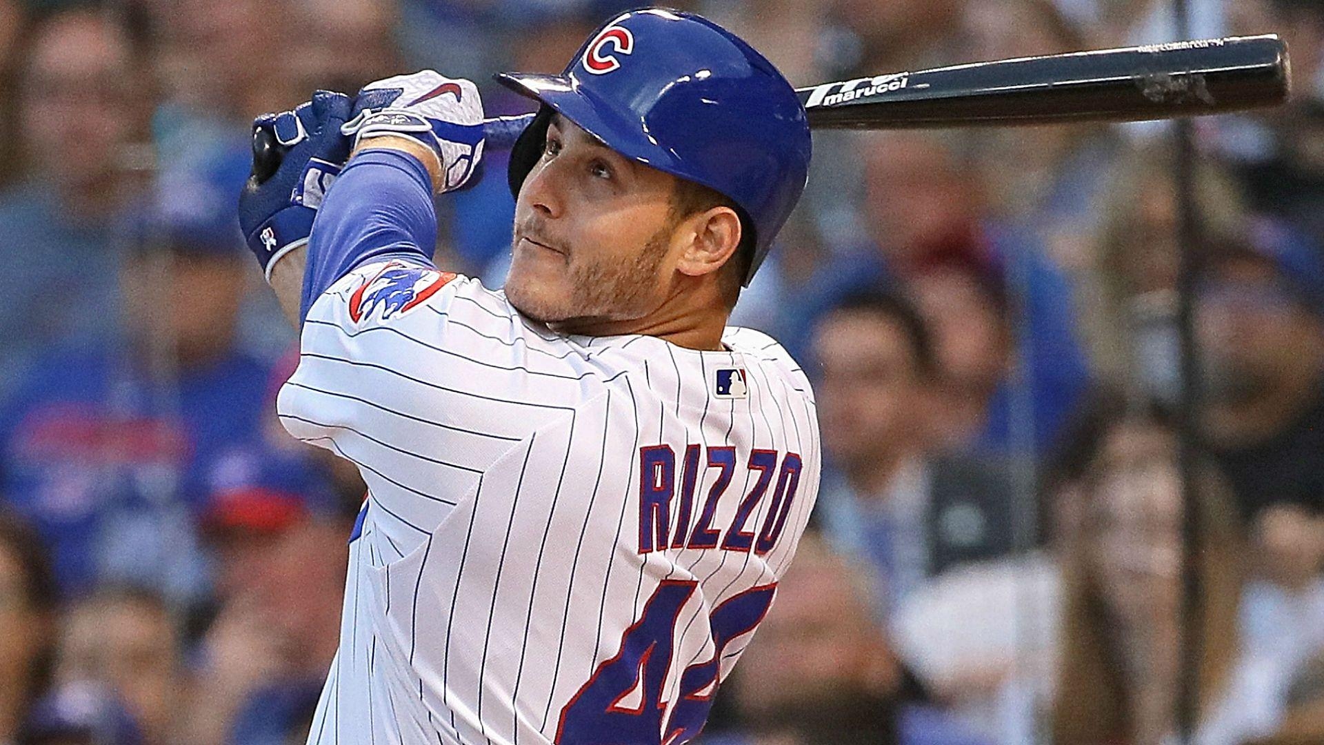 1920x1080 Anthony Rizzo, free from retaliation, leads off with HR for Cubs, Desktop