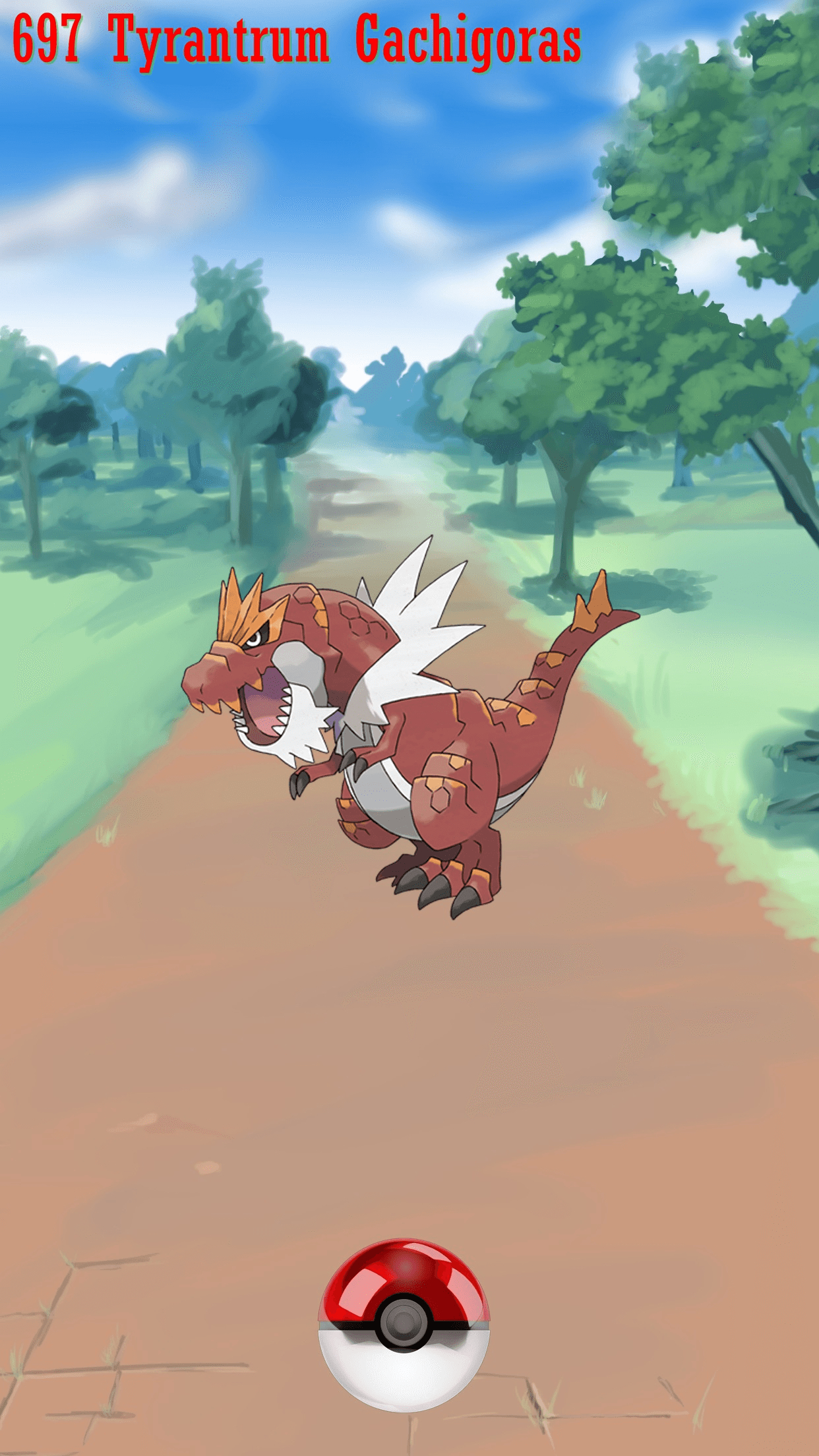 1250x2210 Tyrantrum Gachigoras, Phone