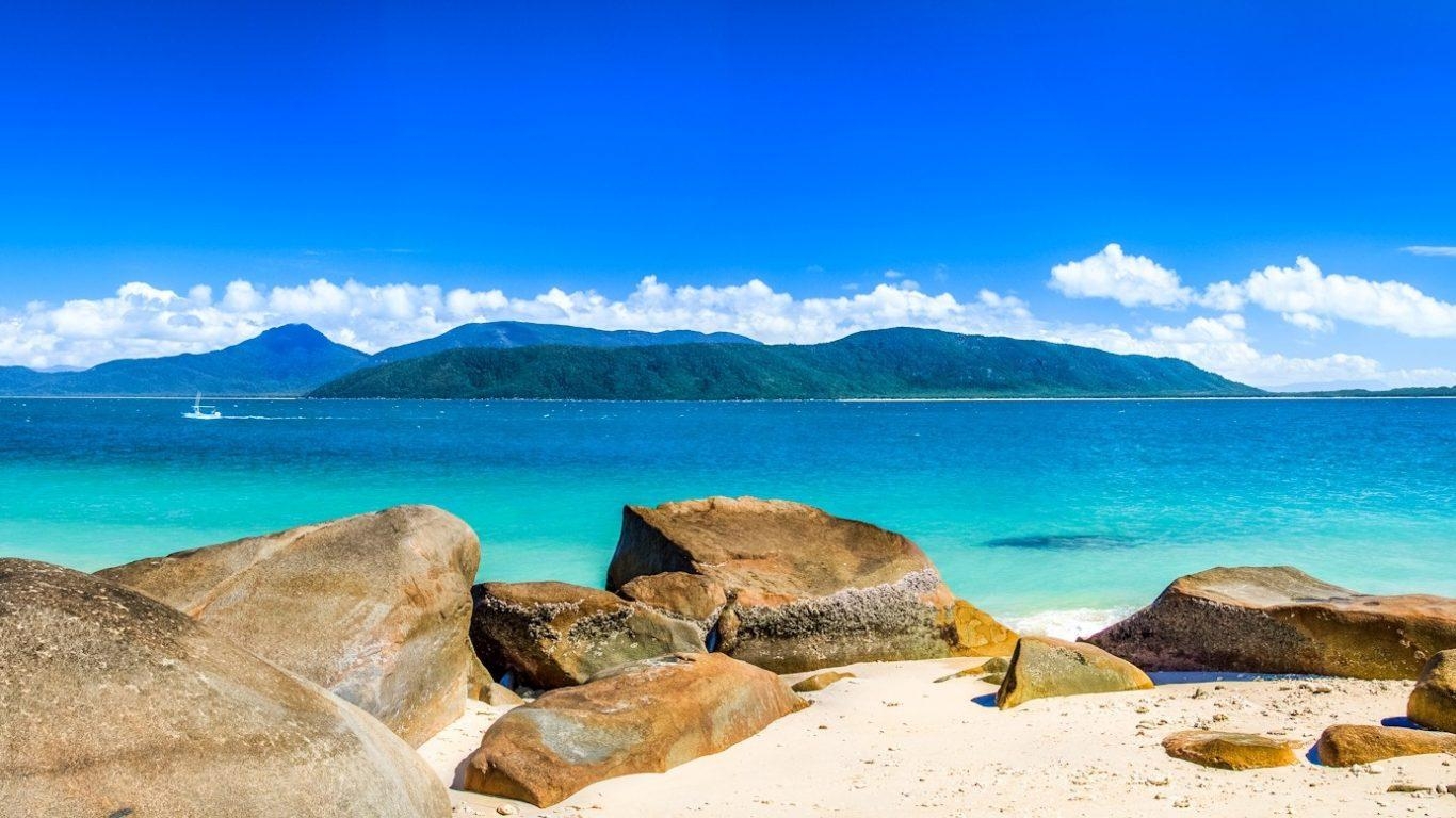 1370x770 Beaches Nature Wave Beach Norah Head Australia Lighthouse Image, Desktop