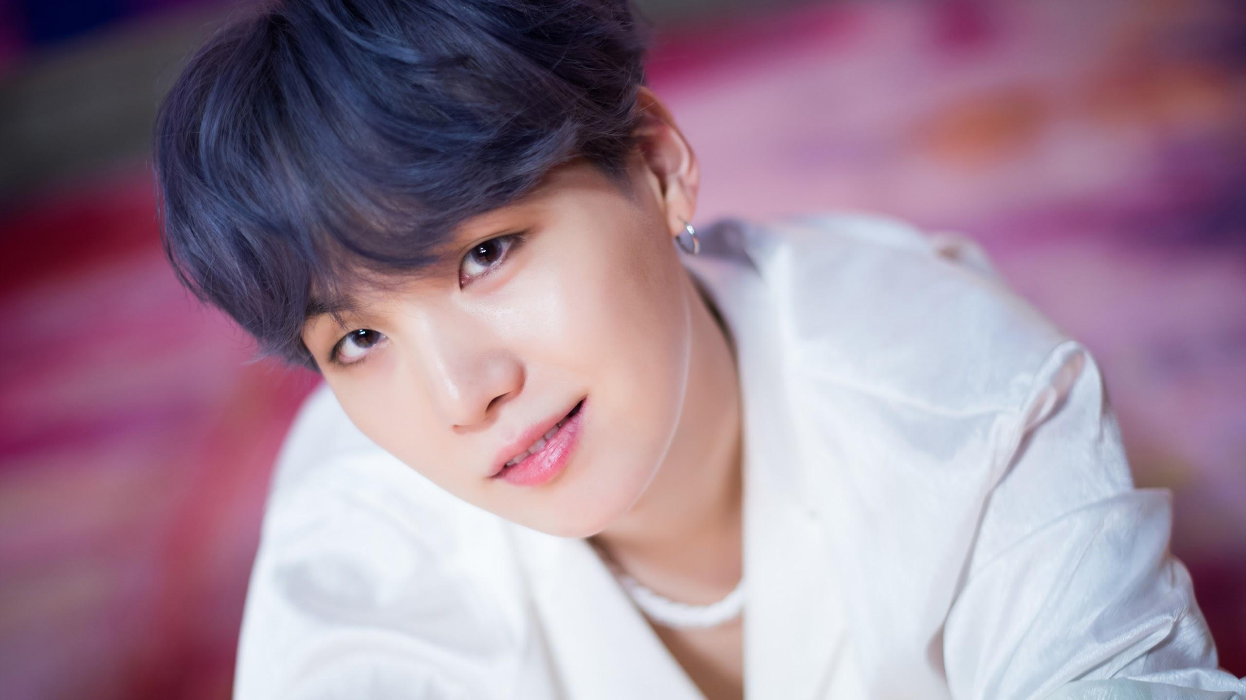 2560x1440 Suga BTS Boy With Luv 4K Wallpaper, Desktop