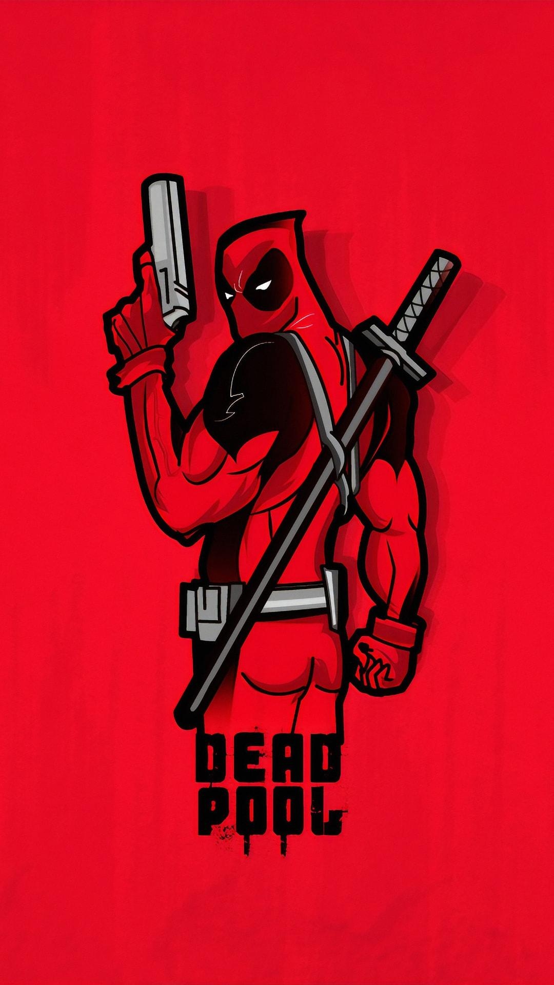 1080x1920 Deadpool 4k Minimal htc one wallpaper, free and easy to, Phone