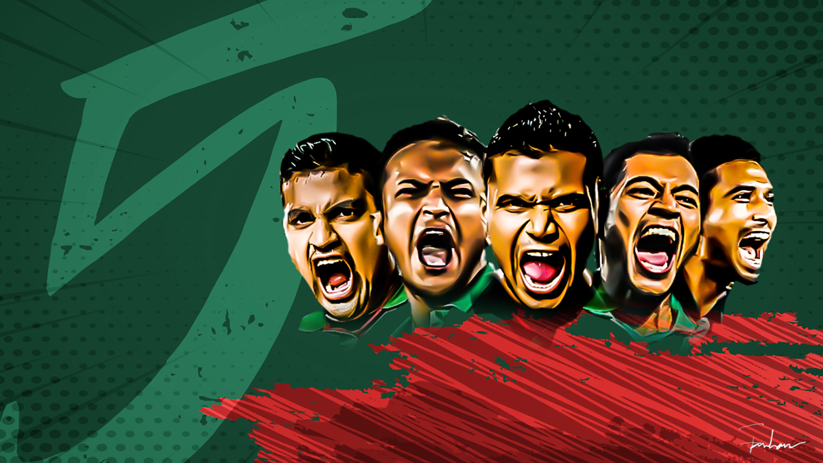 1200x680 Together We Roar Bangladesh Cricket Team Wallpaper, Desktop