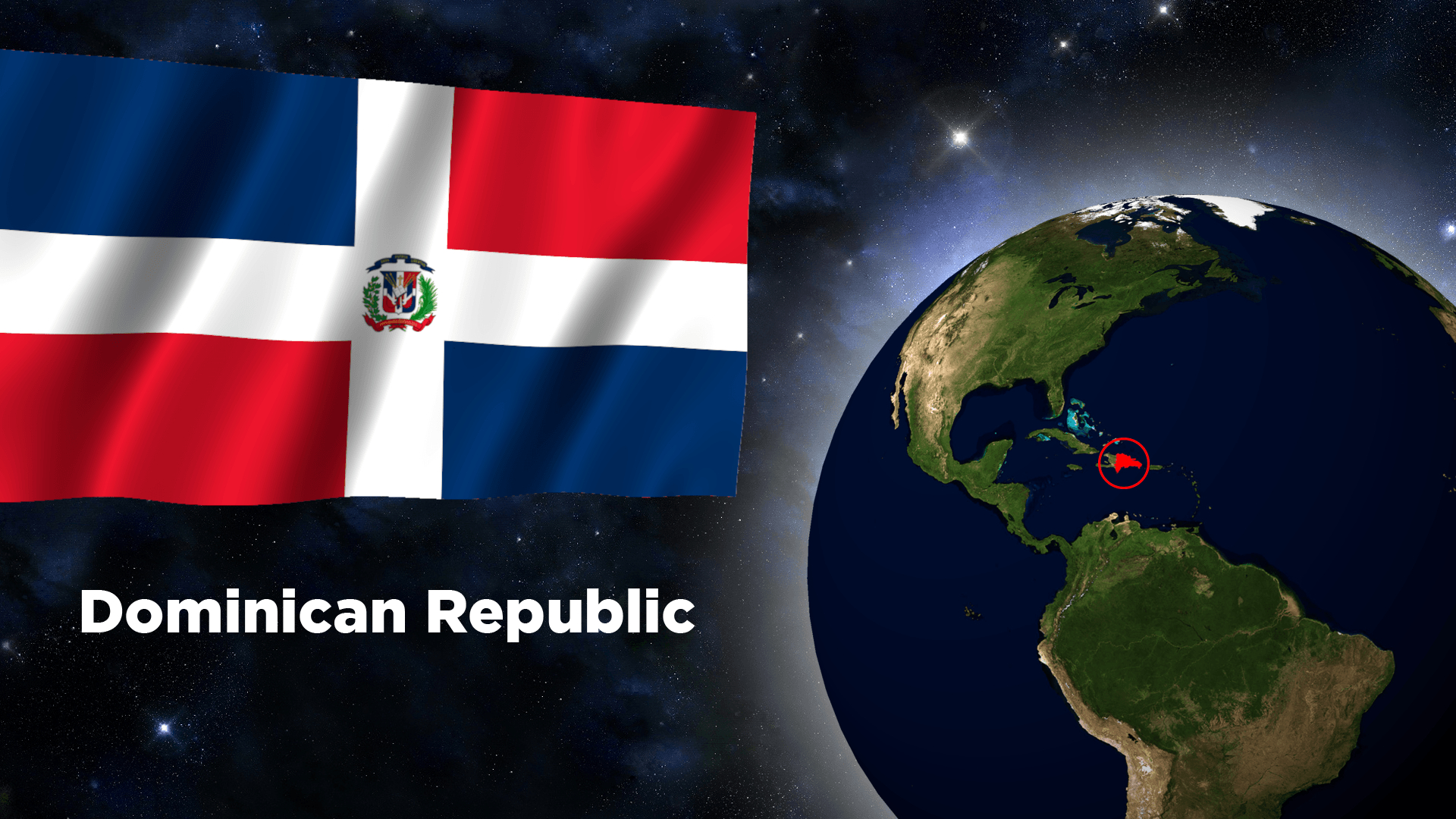 1920x1080 Dominican Republic Flag Wallpaper, Desktop