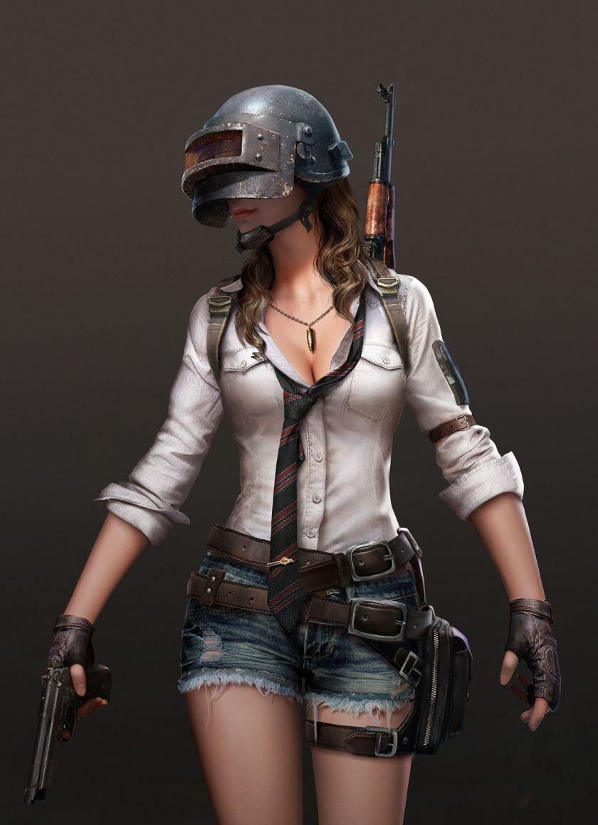 840x1160 PUBG Girl Wallpaper Free PUBG Girl Background, Phone