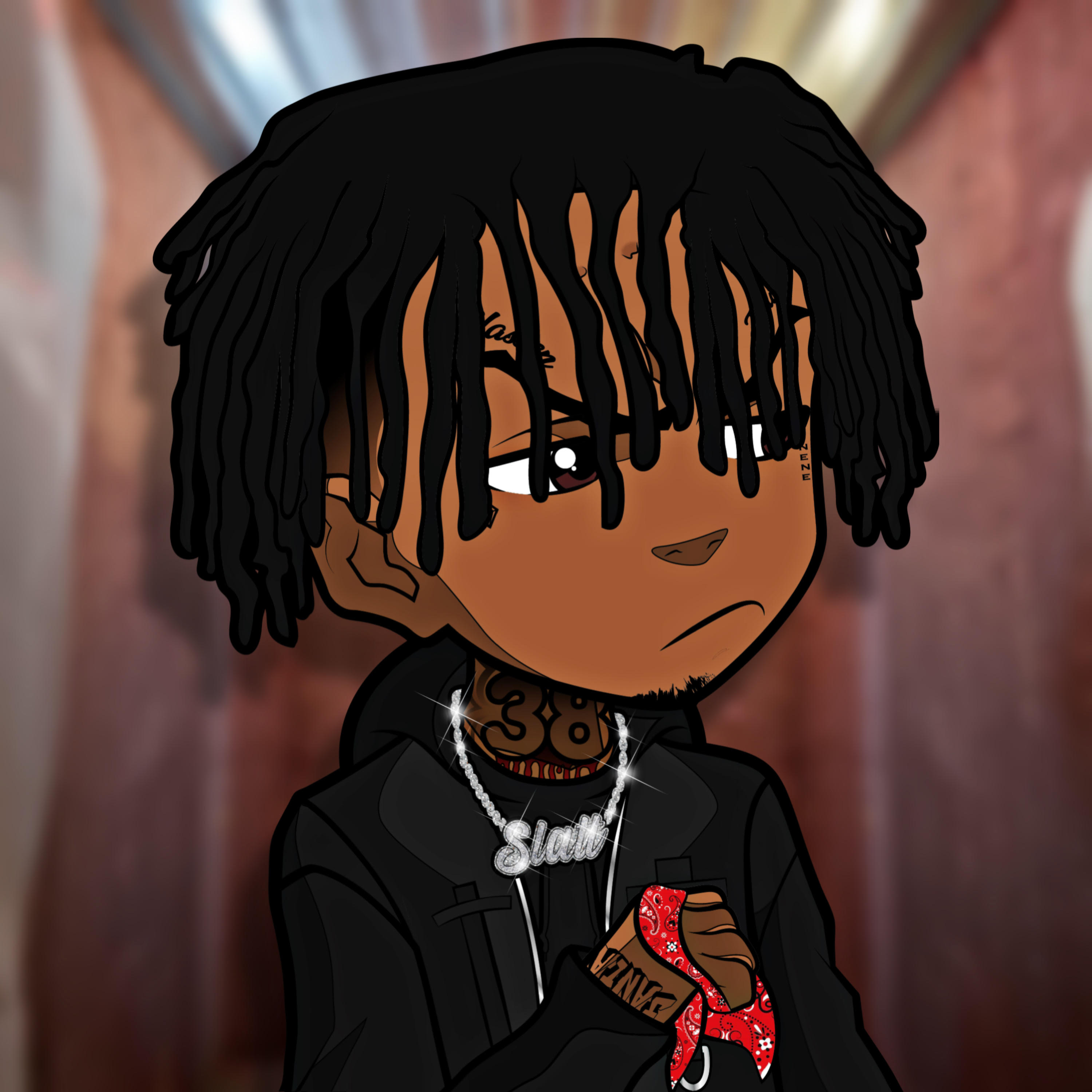 3000x3000 NBA Youngboy Boondocks Style: No Switch, Phone