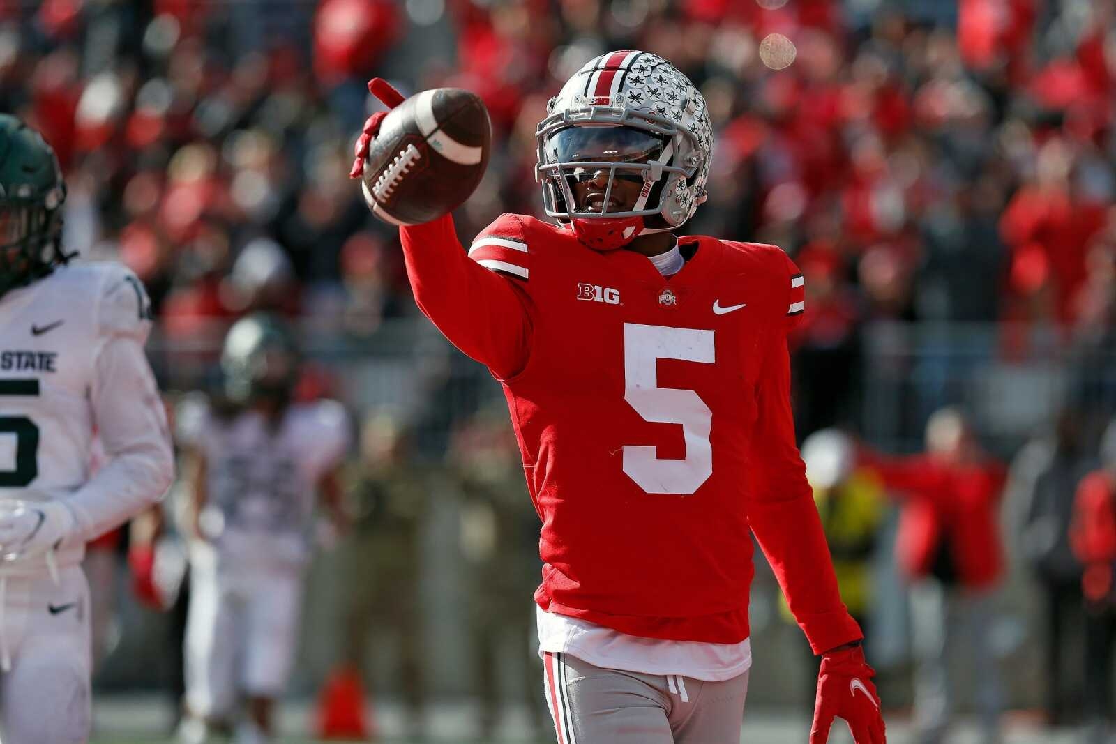 1600x1070 Garrett Wilson, WR, Ohio State: 2022 NFL Draft Scouting Report, Desktop