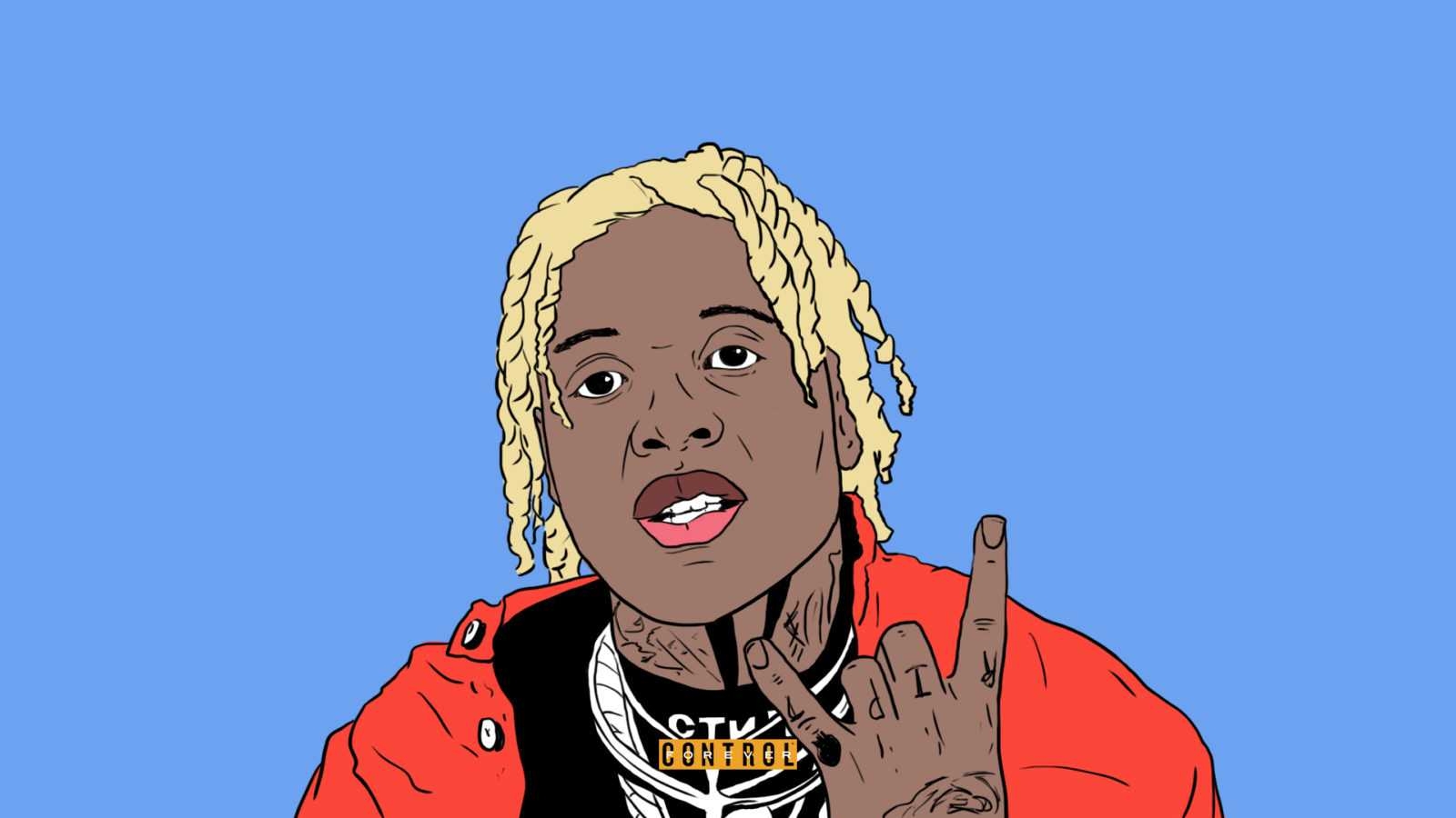 1600x900 Cartoon Lil Durk Wallpaper Free HD Wallpaper, Desktop