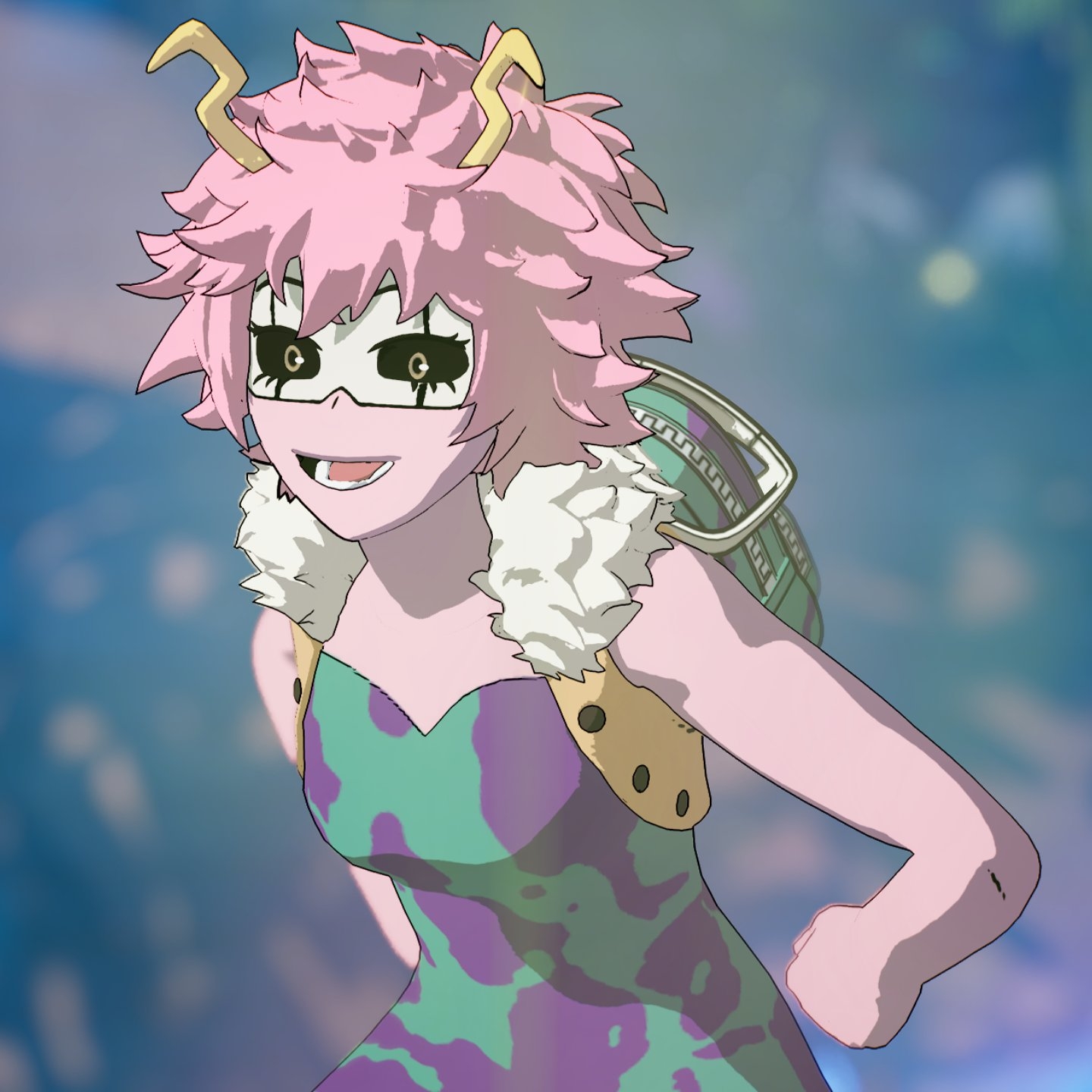 1440x1440 Mina Ashido Fortnite wallpaper, Phone