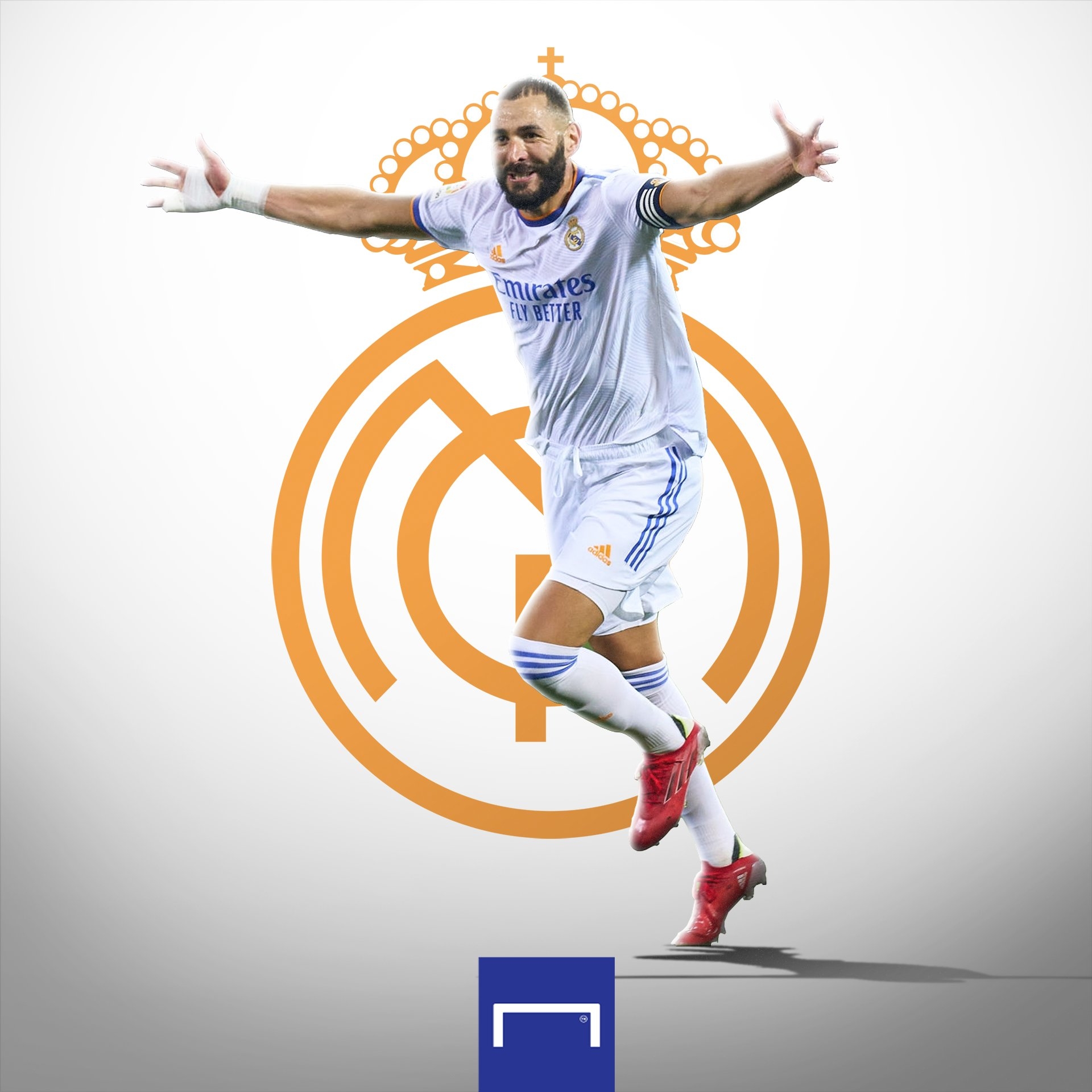 1920x1920 GOAL Benzema has signed a new Real Madrid contract to 2023!, Phone