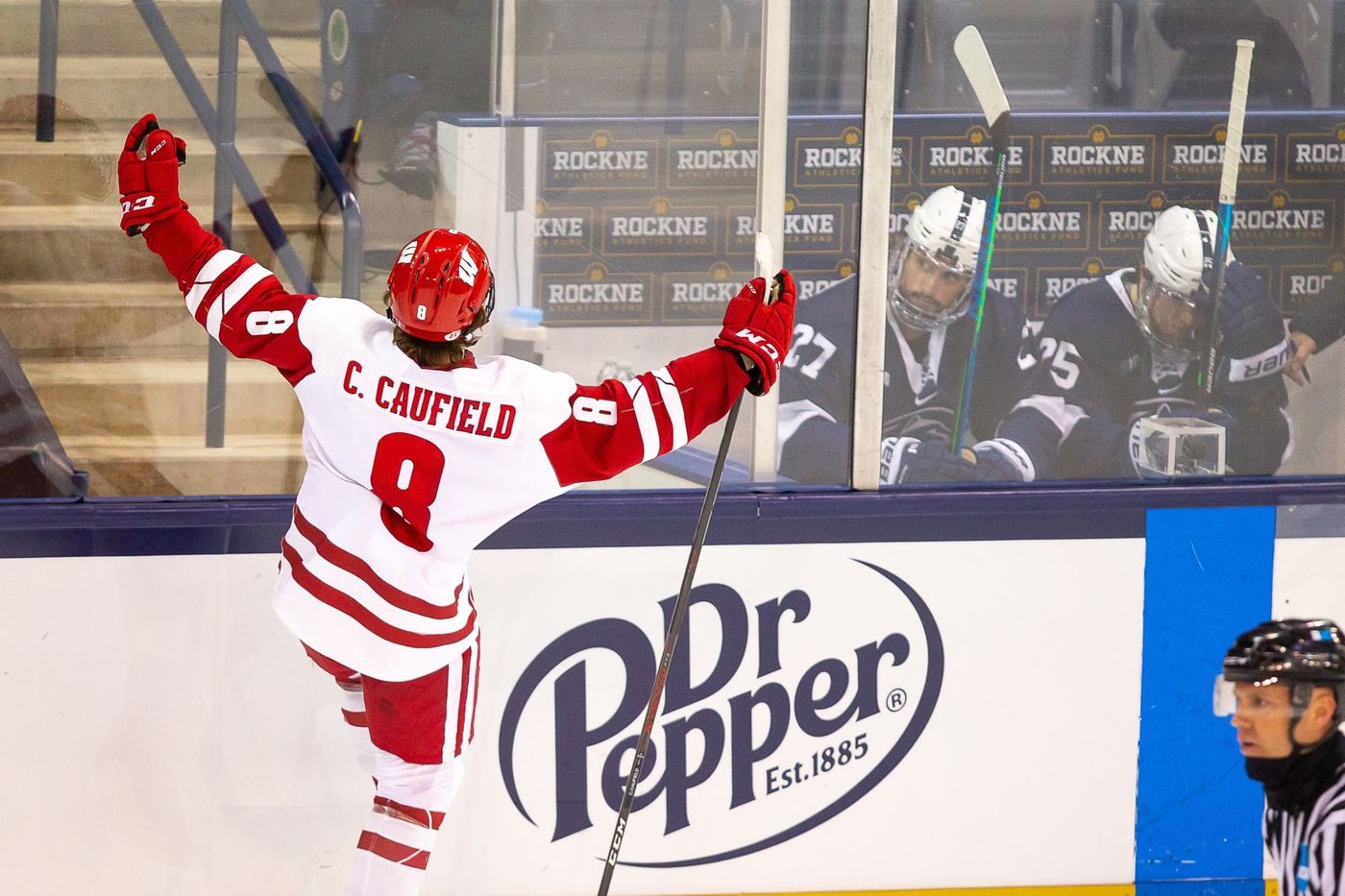 1400x940 Wisconsin Badgers men's hockey: Cole Caufield wins the Hobey Baker Award's 5th Quarter, Desktop