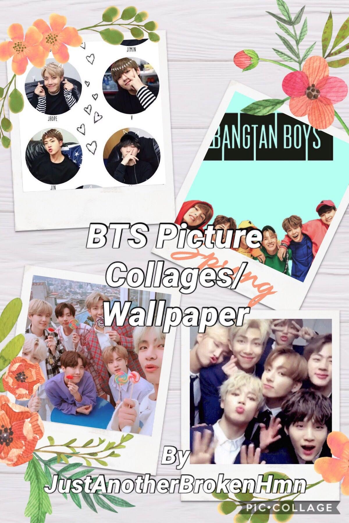 1200x1800 BTS Picture Collages Wallpaper, Phone