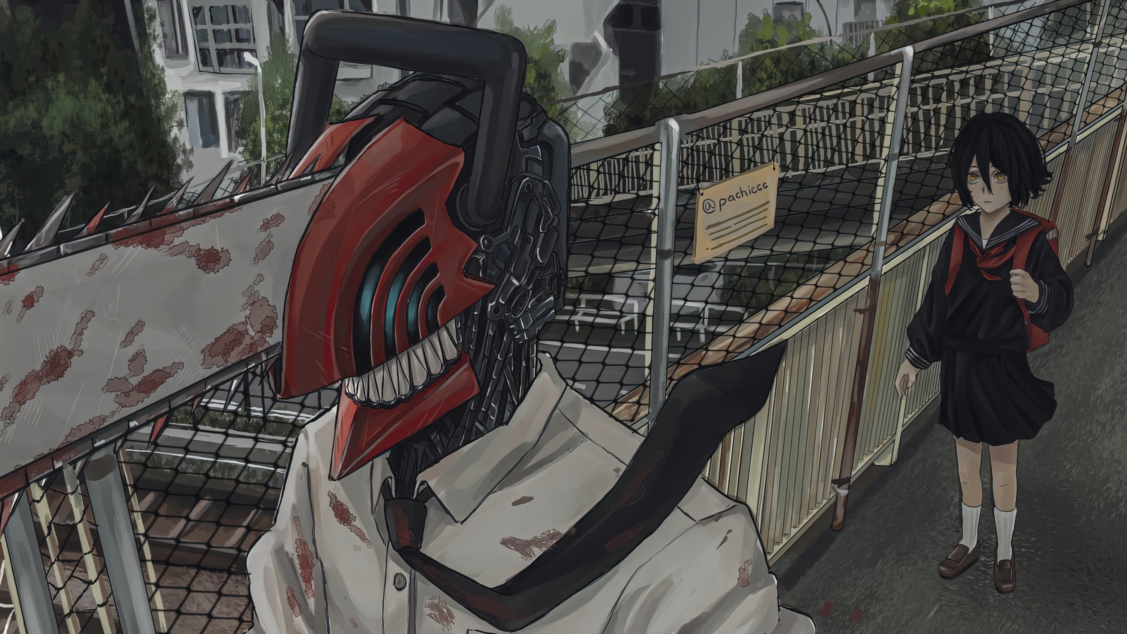 3840x2160 chainsaw man, anime, denji, 4k, pc Gallery HD Wallpaper, Desktop