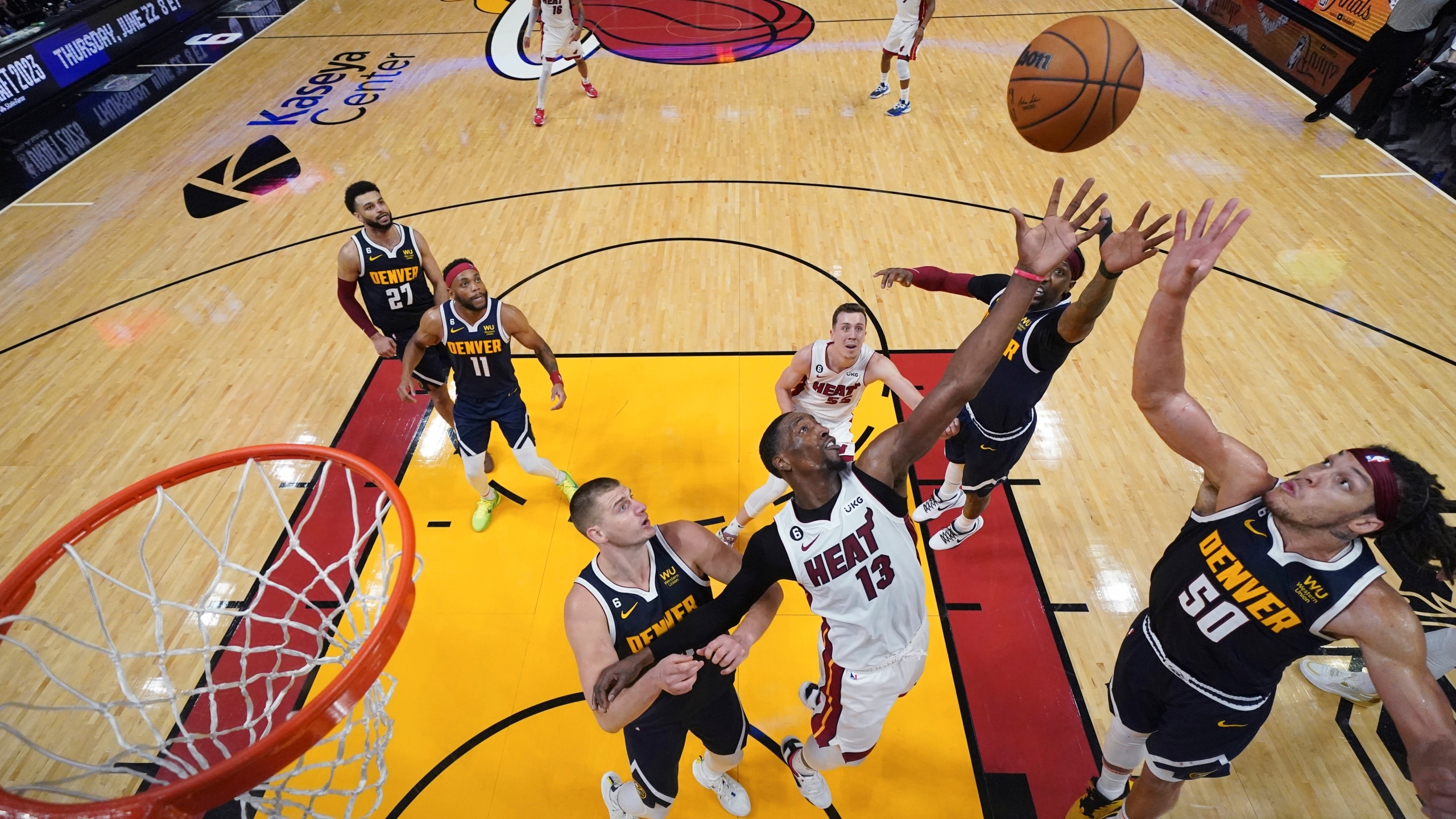 2560x1440 Nuggets showing plenty of poise in these NBA Finals against Heat, Desktop