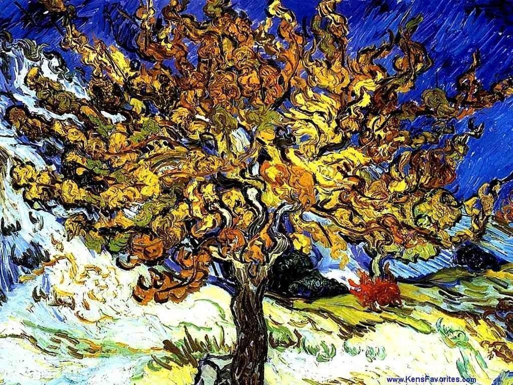 1030x770 Van Gogh Art Wallpaper, Desktop