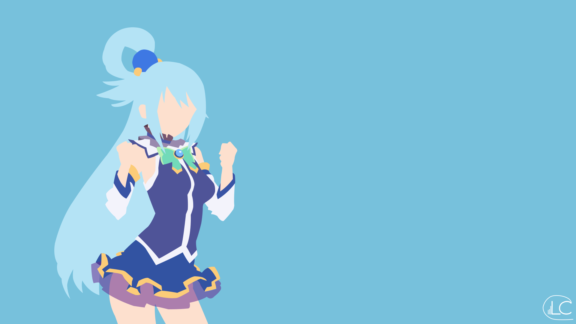 1920x1080 Aqua (KonoSuba) HD Wallpaper. Background, Desktop