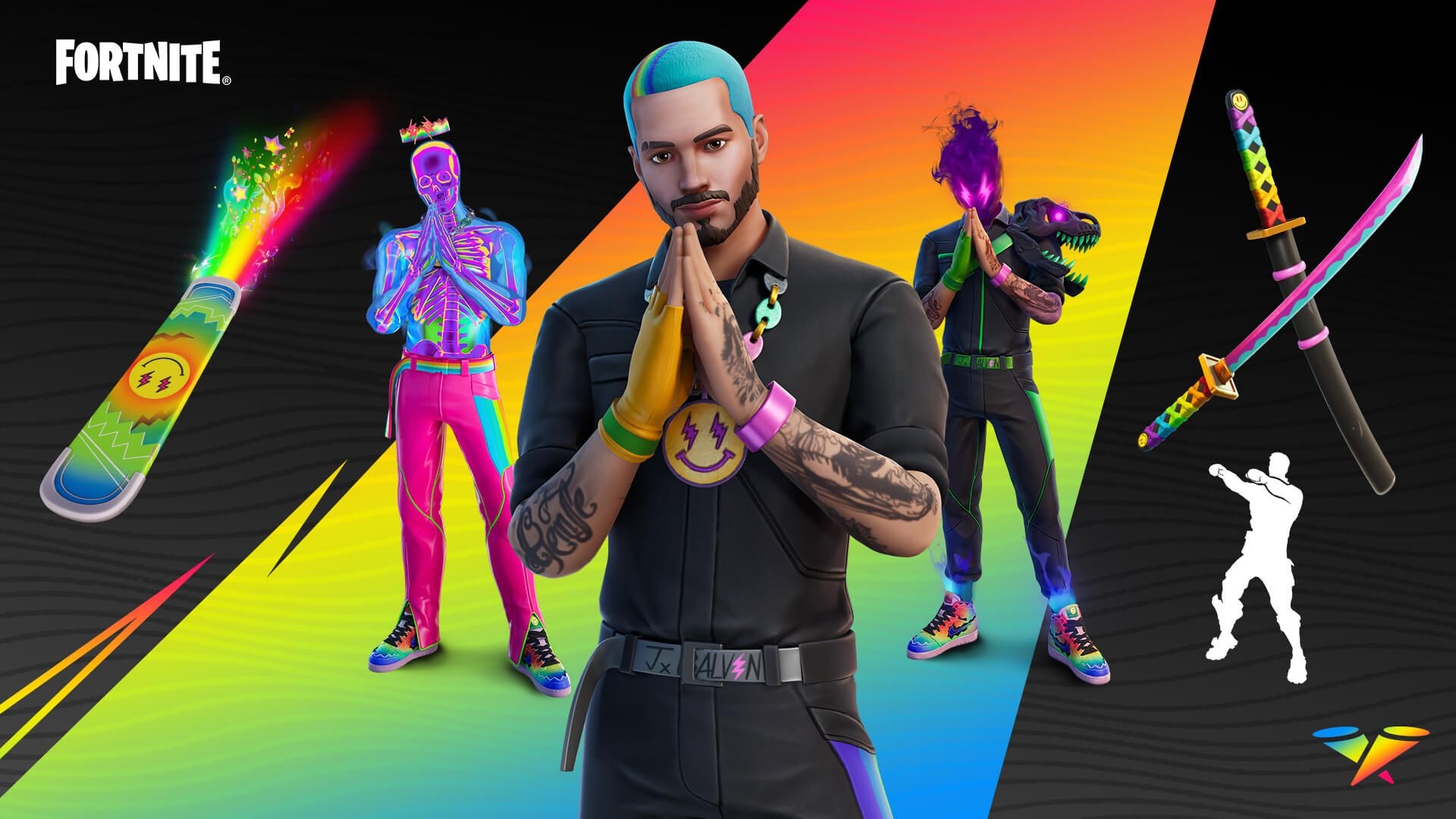 1920x1080 New J Balvin Fortnite Icon Series Bundle & Duos Cup (Free skin), Desktop