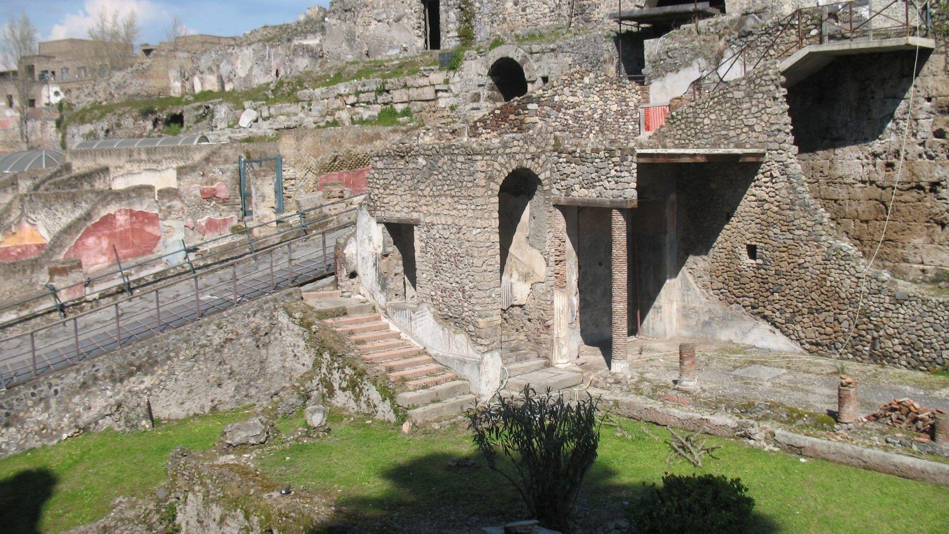 1920x1080 Pompeii Tag wallpaper: Pompeii Ruins Scavi Astrewn Ancient, Desktop