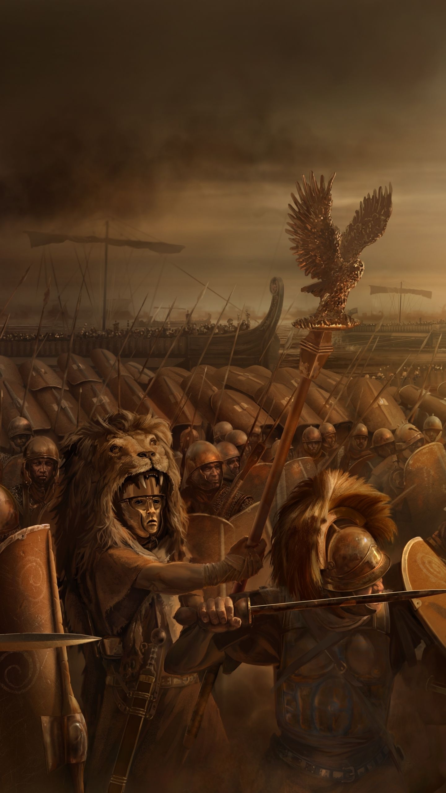 1440x2560 Roman Legion Wallpaper For iPhone, Phone