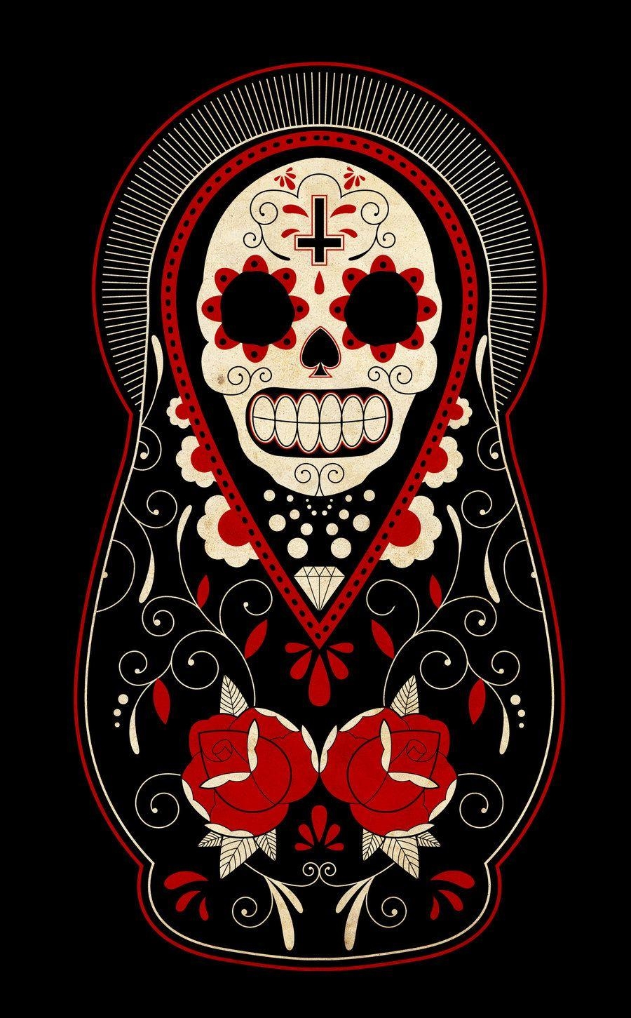 900x1460 image about Day of the dead. Coins, Money, Phone